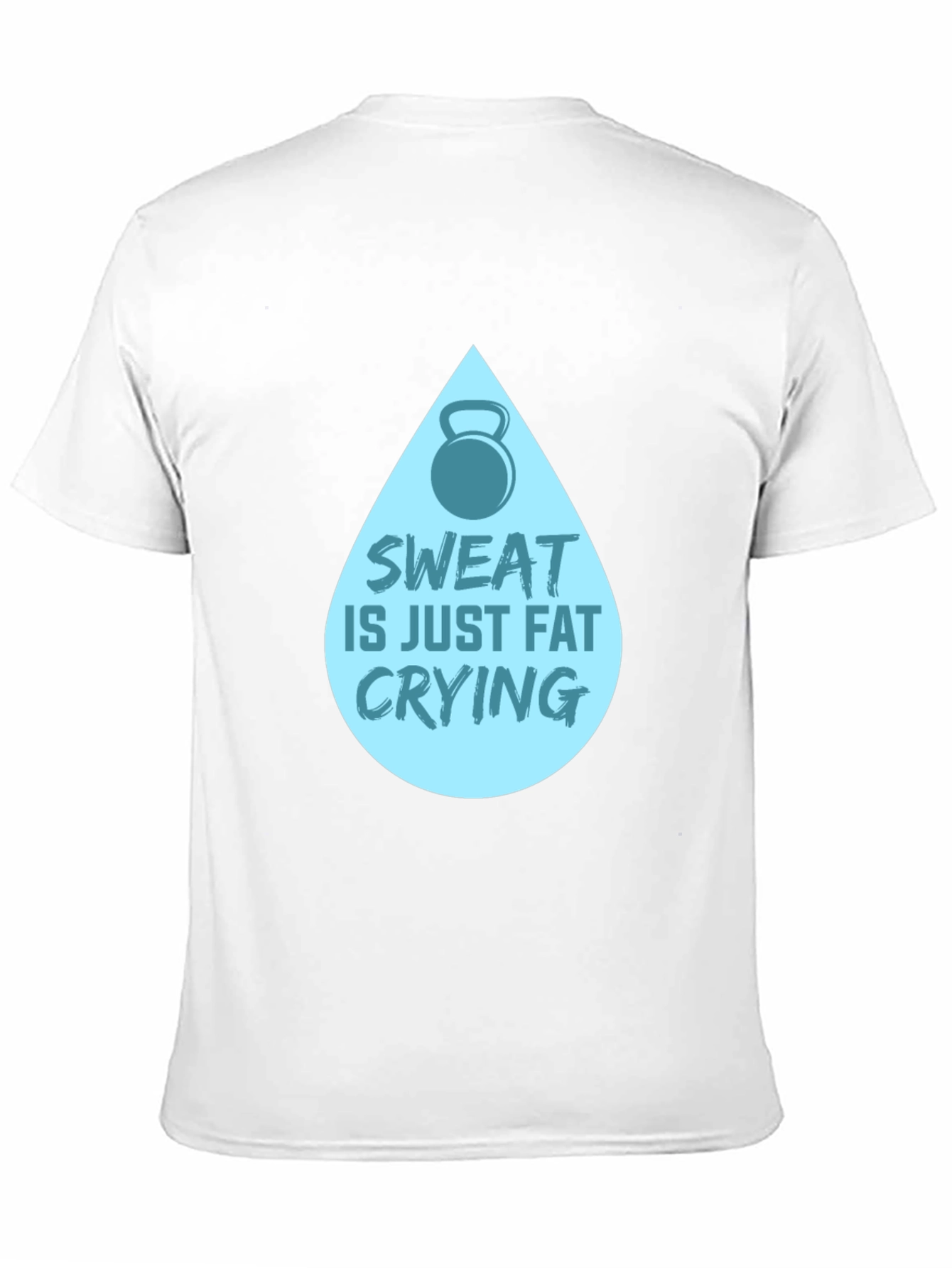 Sweat is Fat Crying Graphic Tee