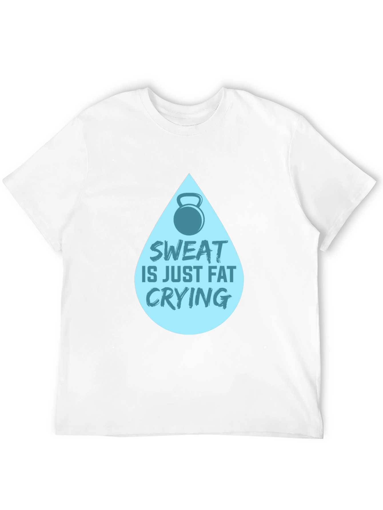 Sweat is Fat Crying Graphic Tee