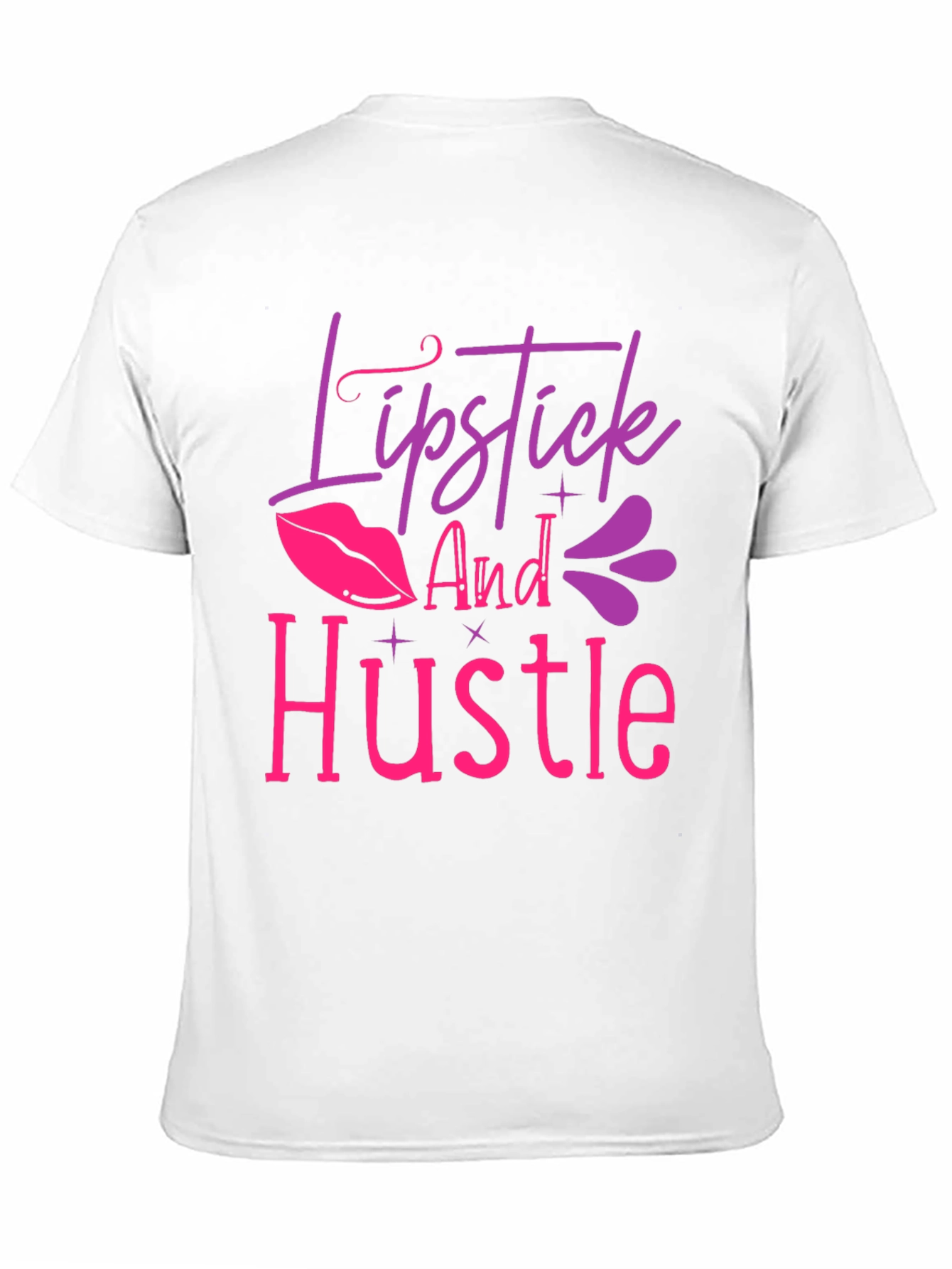 Lipstick and Hustle Graphic Tee