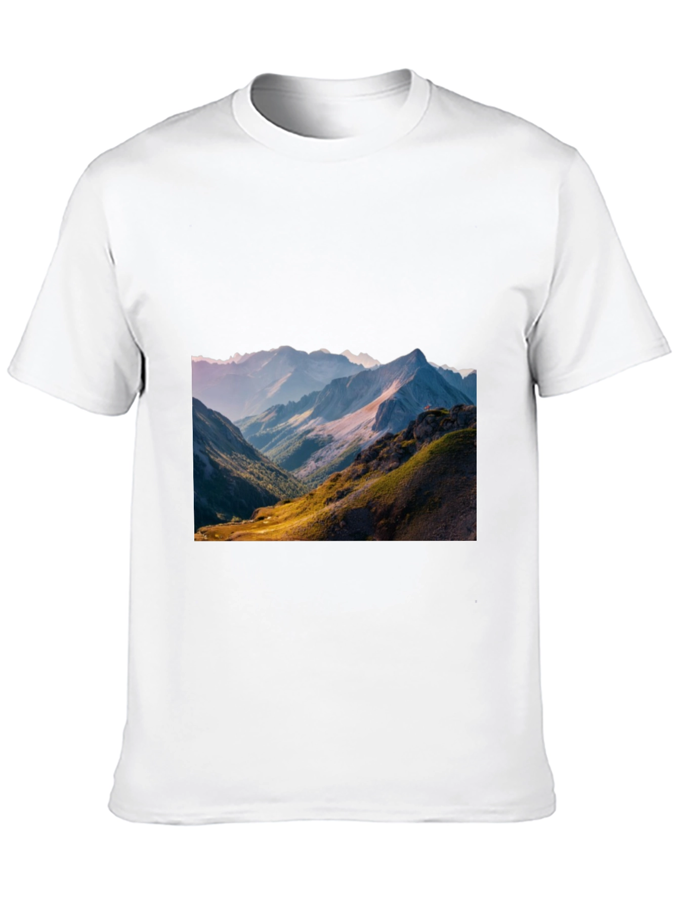 Mountain View Graphic Tee - Black