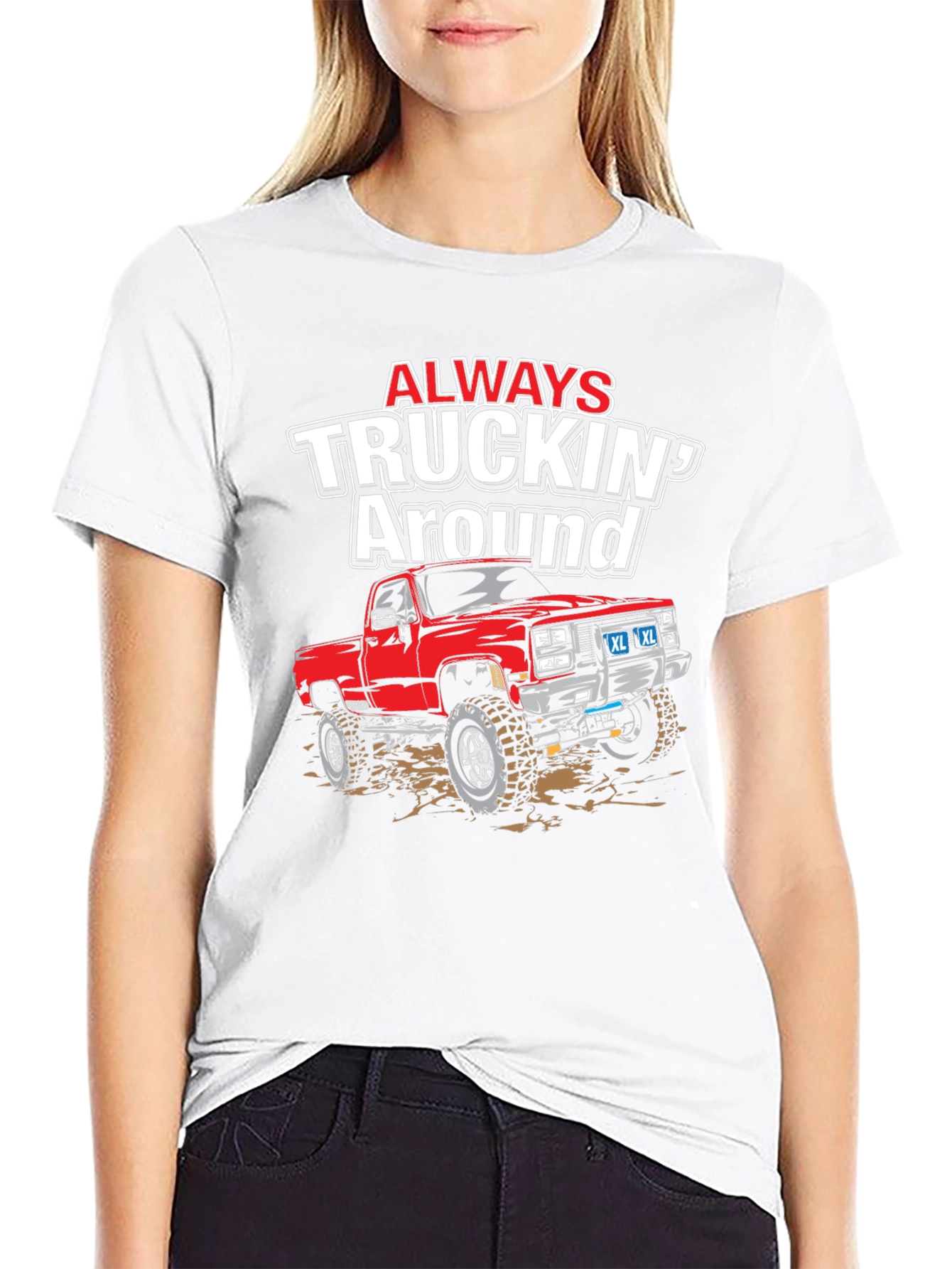 Always Truckin Around Graphic T-Shirt