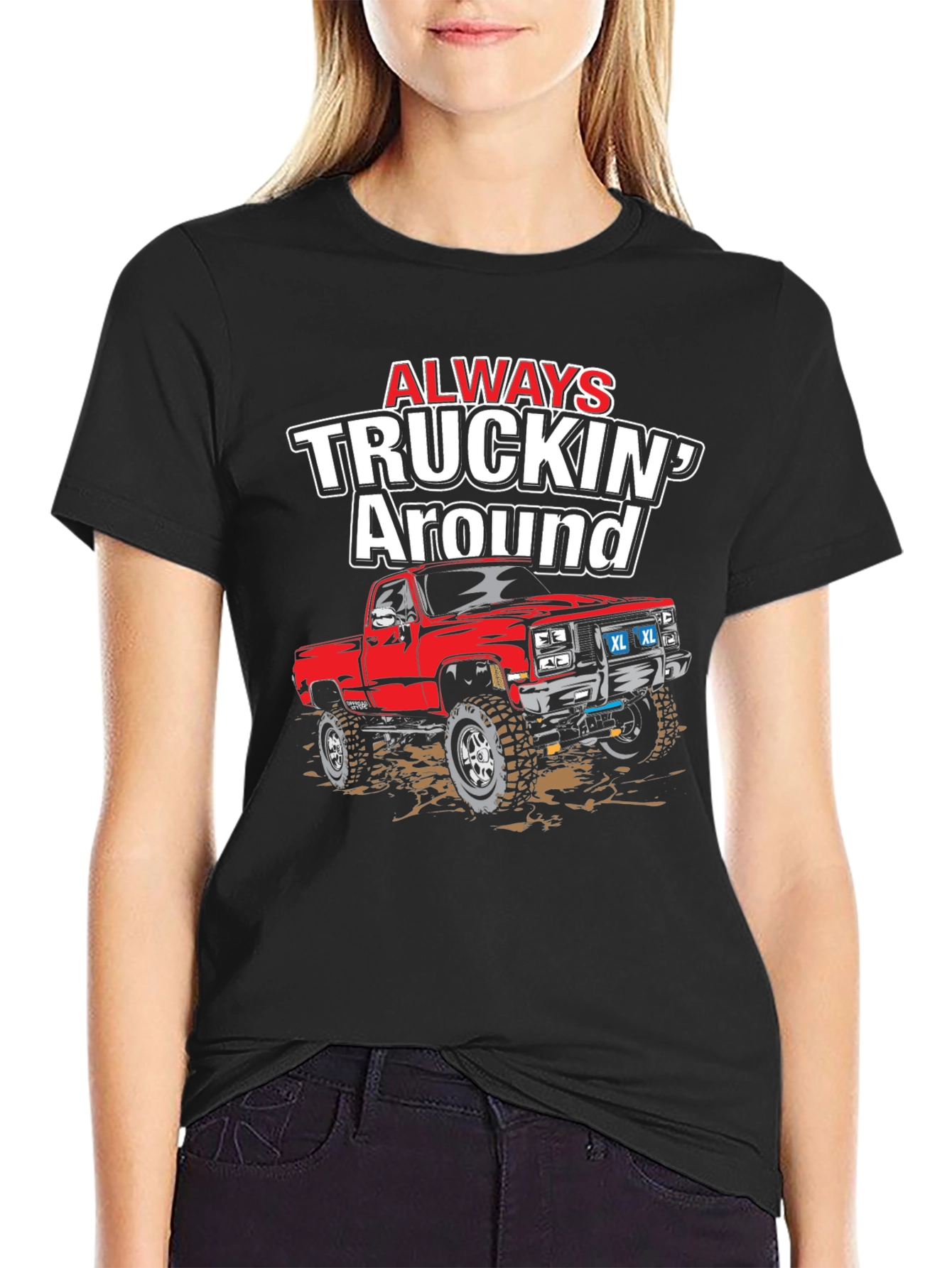 Always Truckin Around Graphic T-Shirt