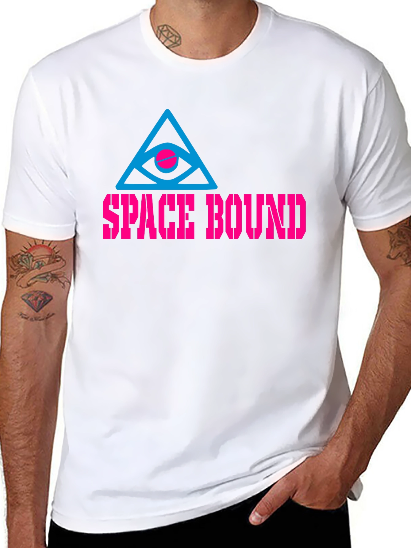 Space Bound Graphic Tee - Cool & Unique Design