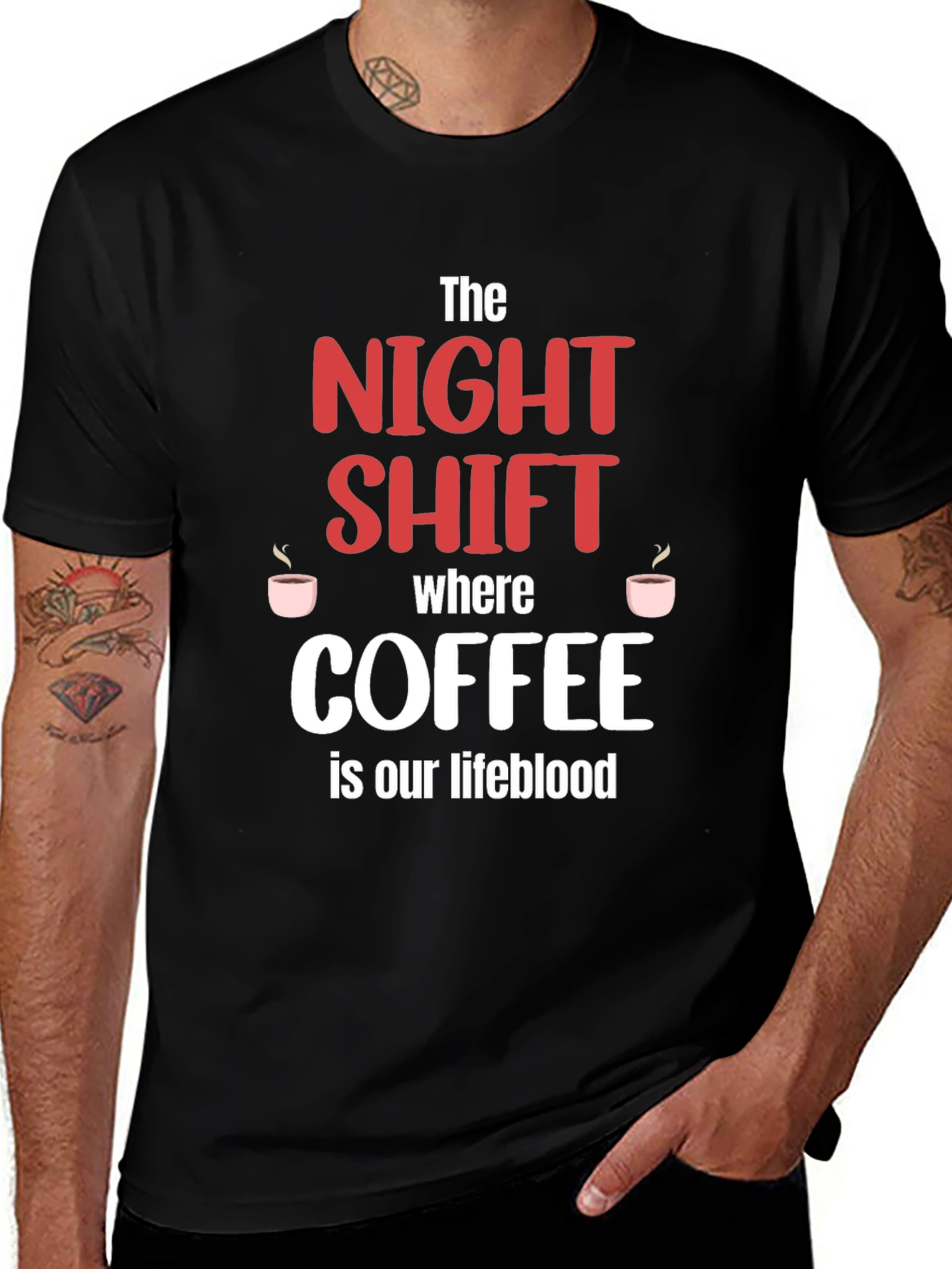 Night Shift Coffee Lifeblood T-Shirt
