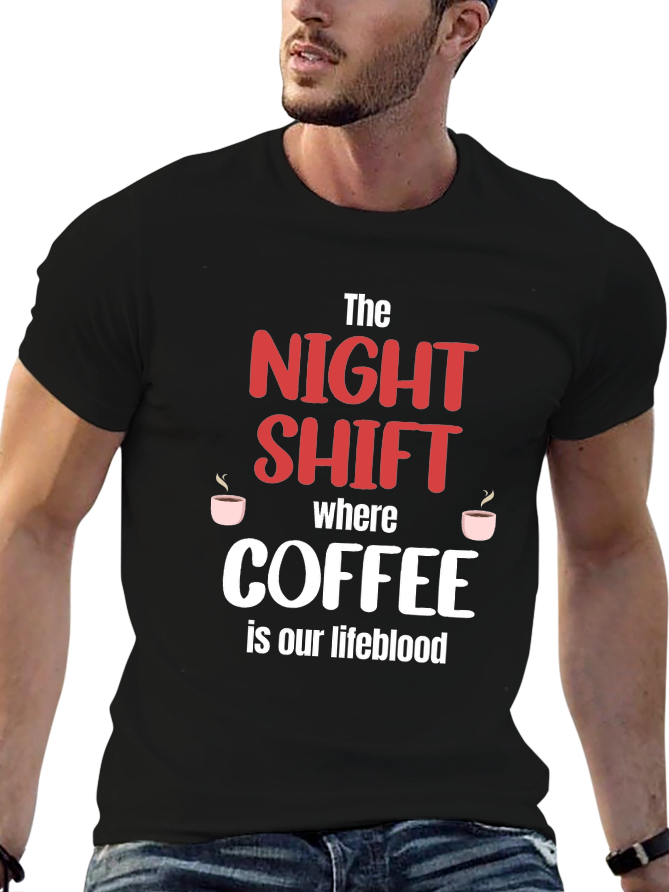 Night Shift Coffee Lifeblood T-Shirt