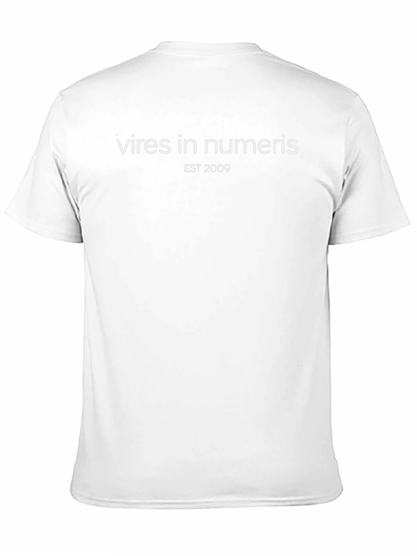 Vires in Numeris Black Graphic Tee - EST 2009