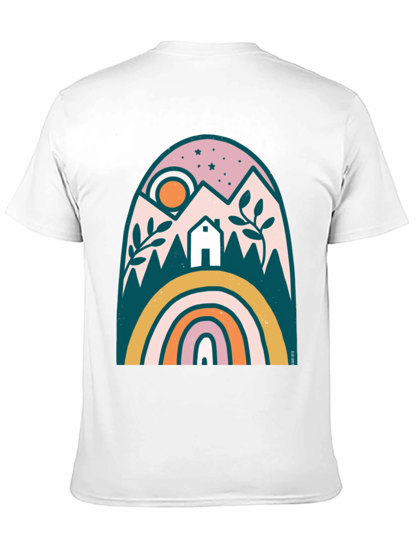 Mountain Rainbow Graphic Tee