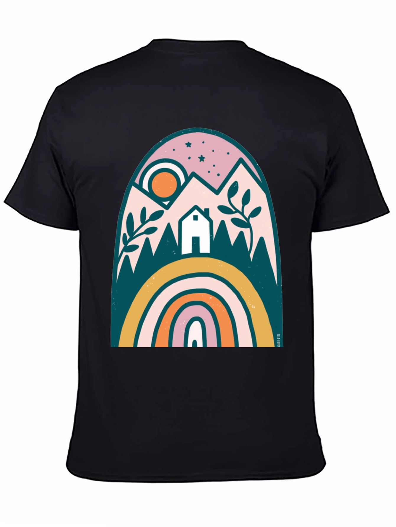 Mountain Rainbow Graphic Tee