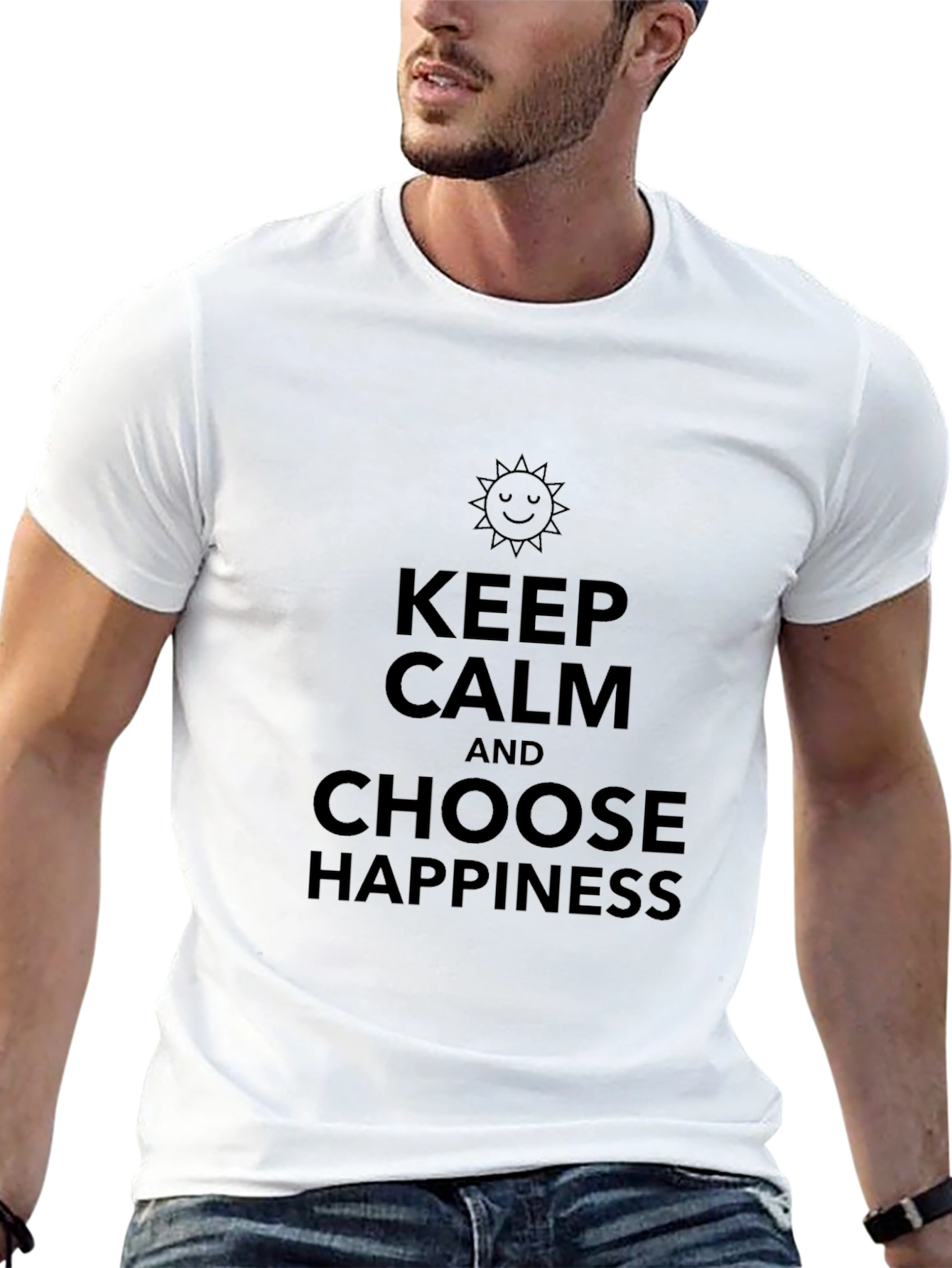 Keep Calm & Choose Happiness T-Shirt