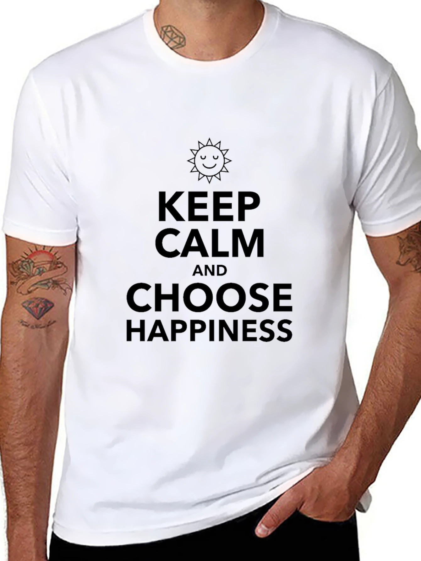 Keep Calm & Choose Happiness T-Shirt