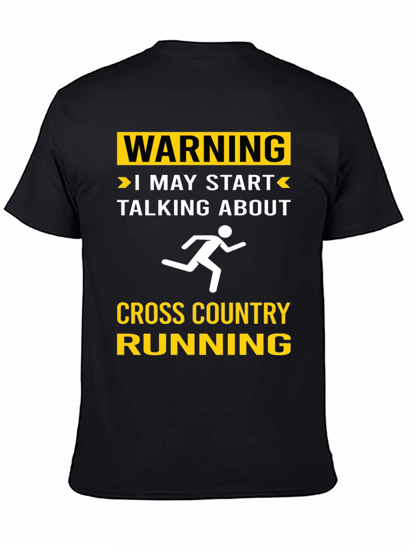 Warning Cross Country Running T-Shirt