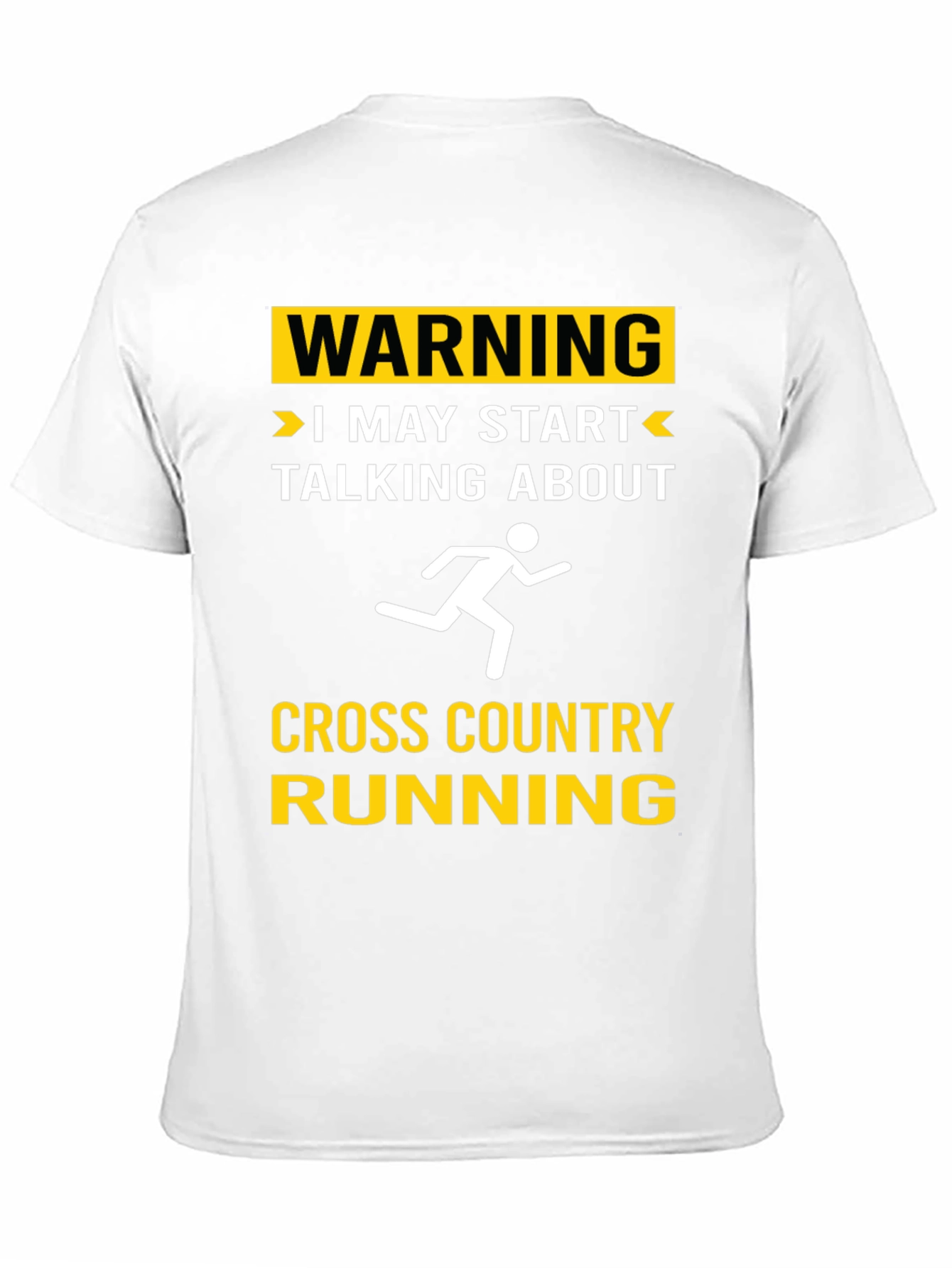 Warning Cross Country Running T-Shirt