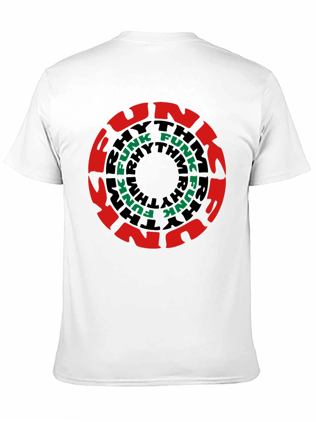 Funk Rhythm Black T-Shirt - Bold Graphic Print