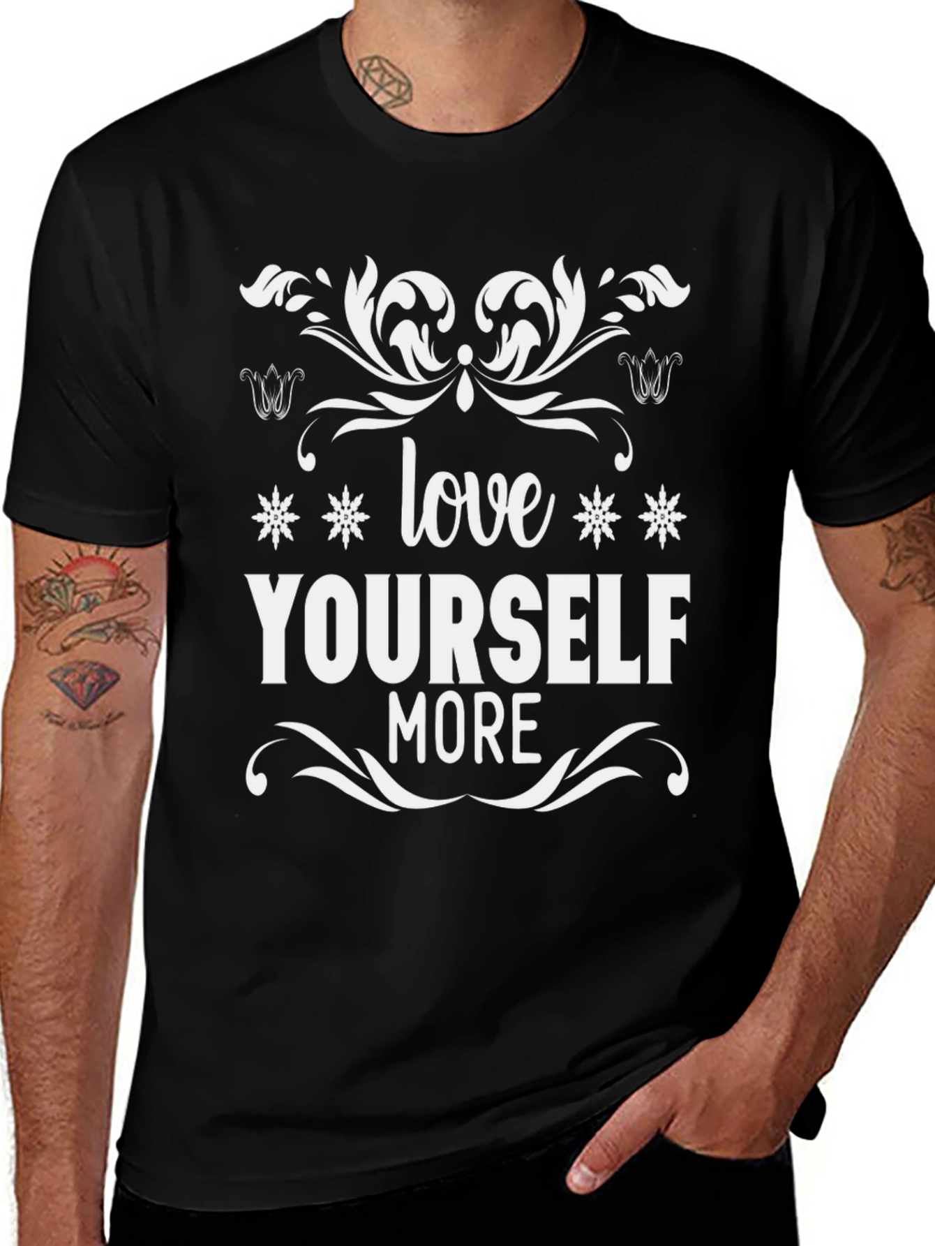 Love Yourself More Black T-Shirt