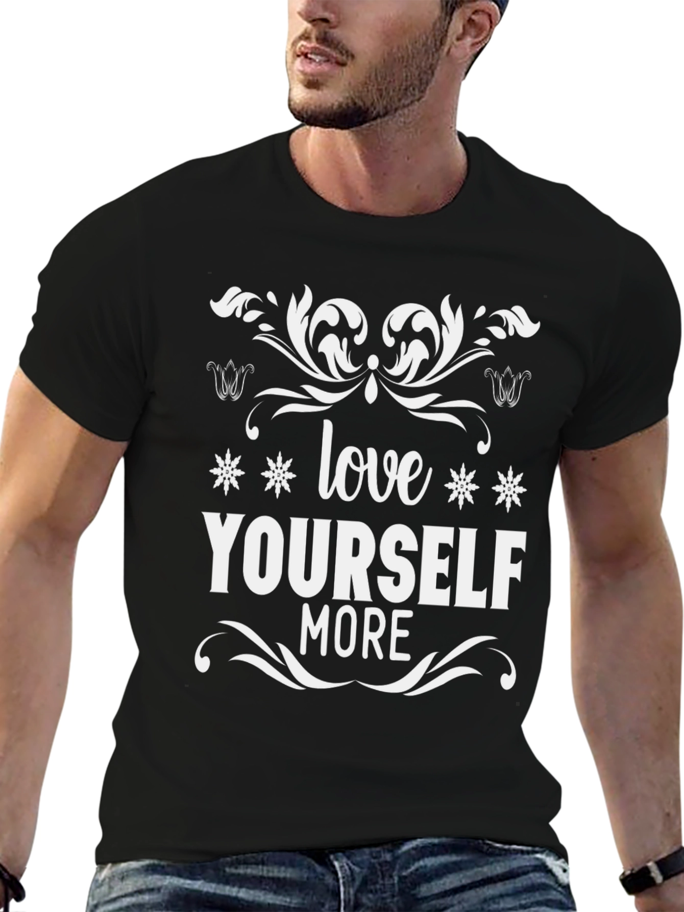 Love Yourself More Black T-Shirt
