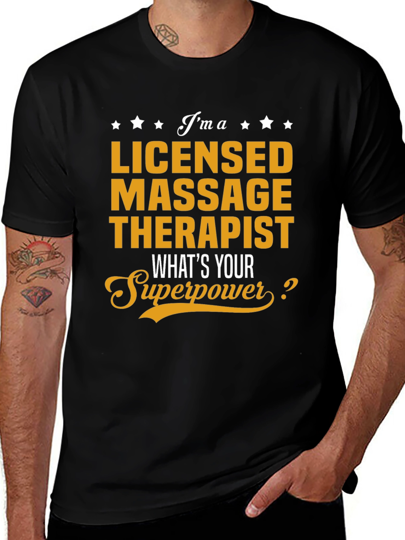 Licensed Massage Therapist Novelty T-Shirt