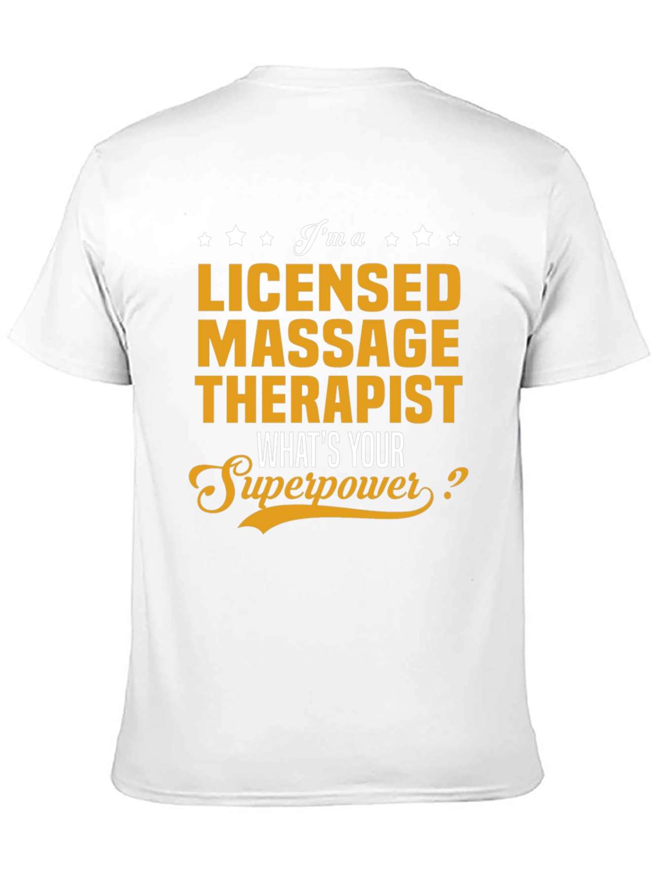 Licensed Massage Therapist Novelty T-Shirt
