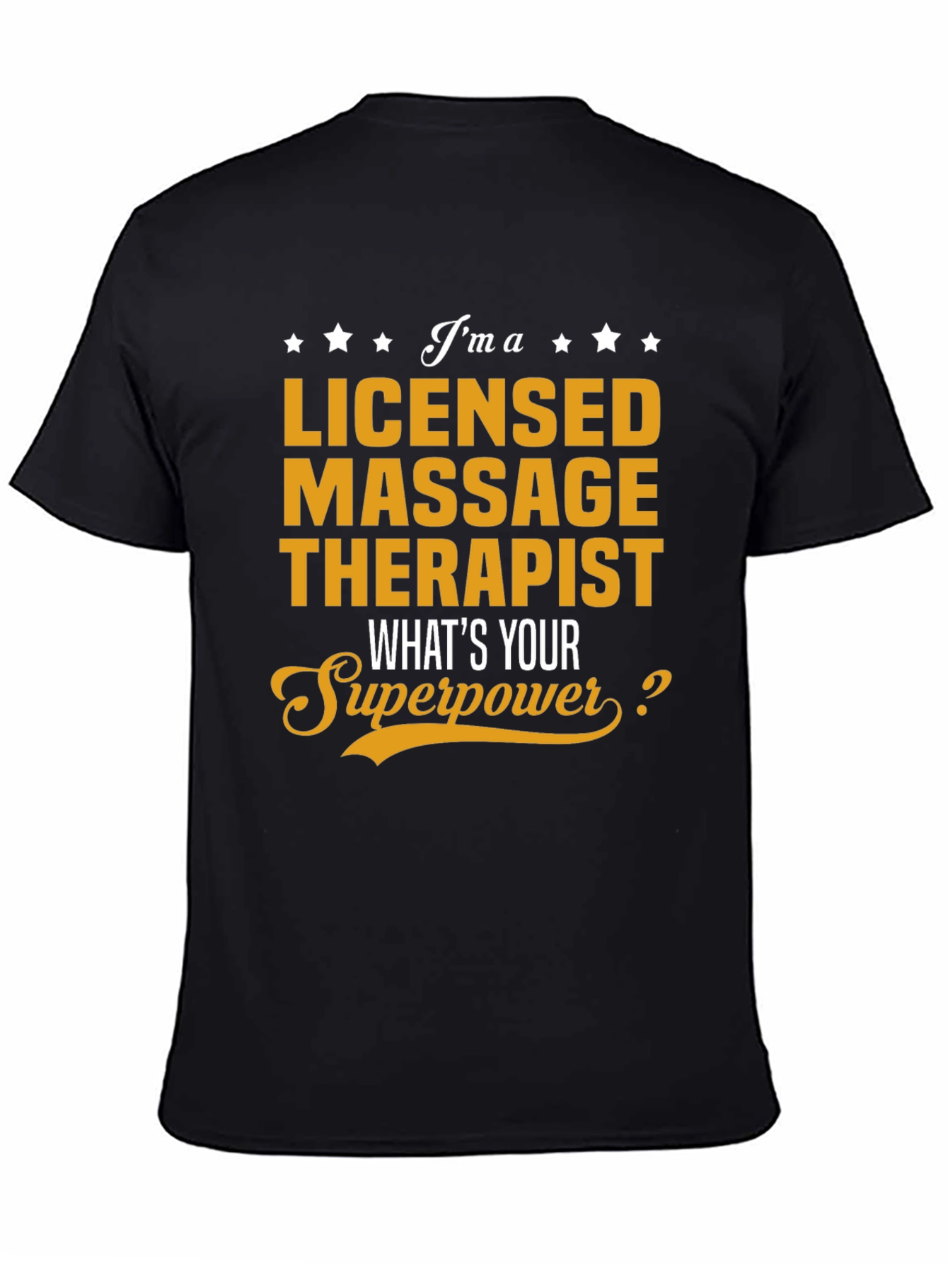 Licensed Massage Therapist Novelty T-Shirt