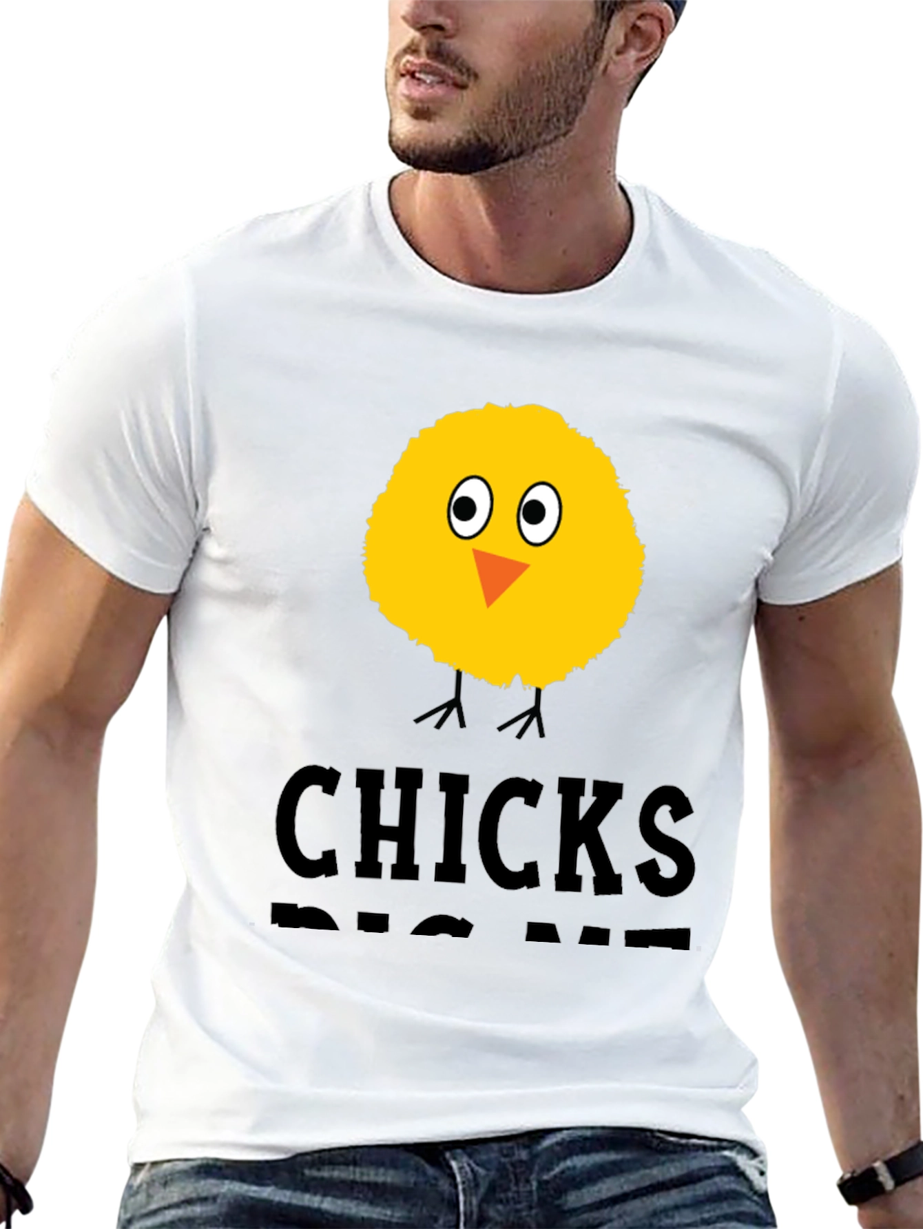 Chicks Dig Me T-Shirt - Novelty Graphic Tee