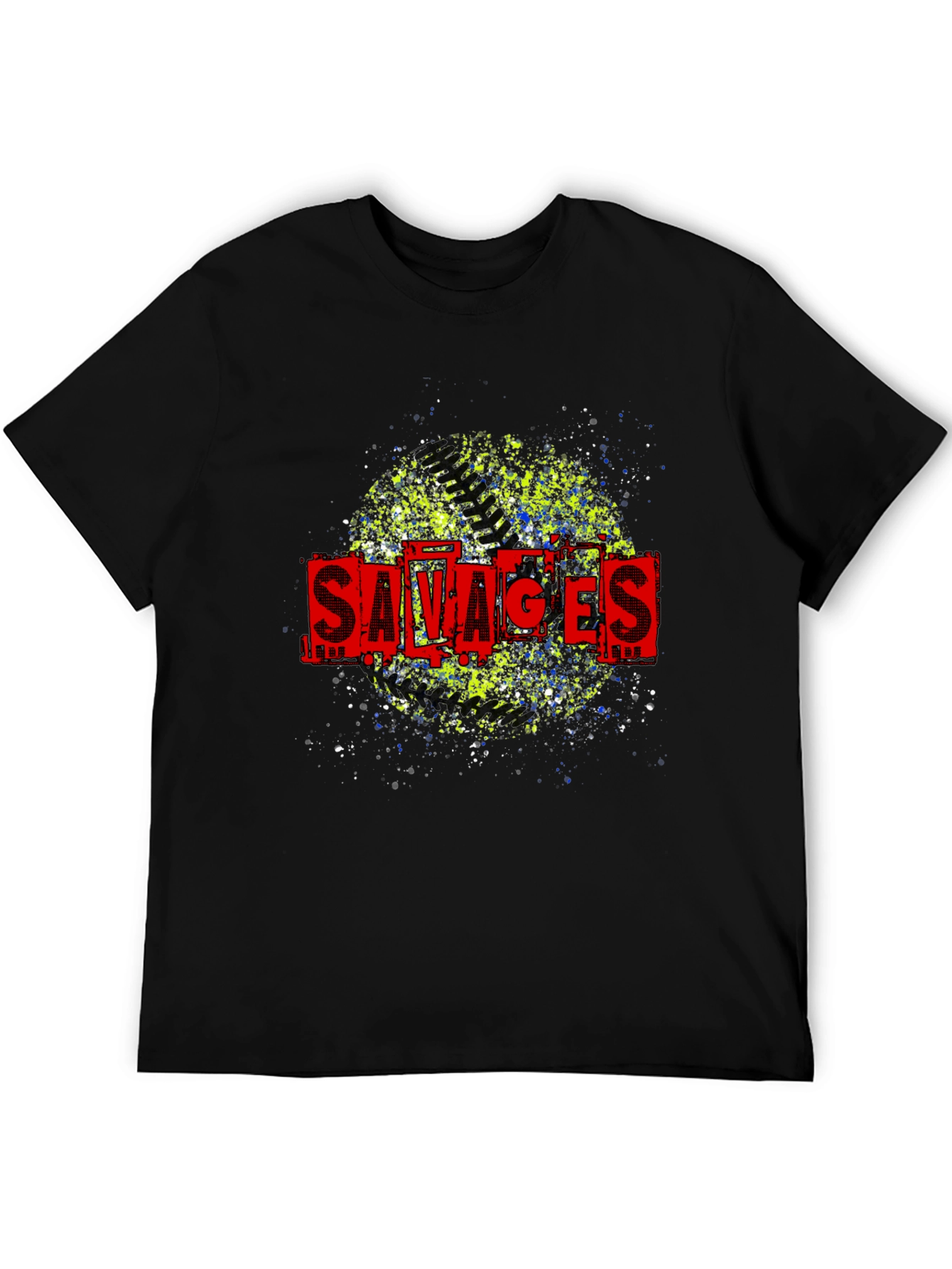 Savages Graphic Print Crew Neck T-Shirt