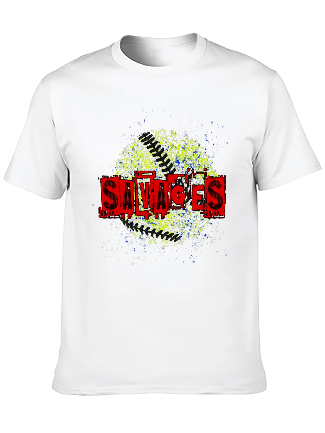 Savages Graphic Print Crew Neck T-Shirt