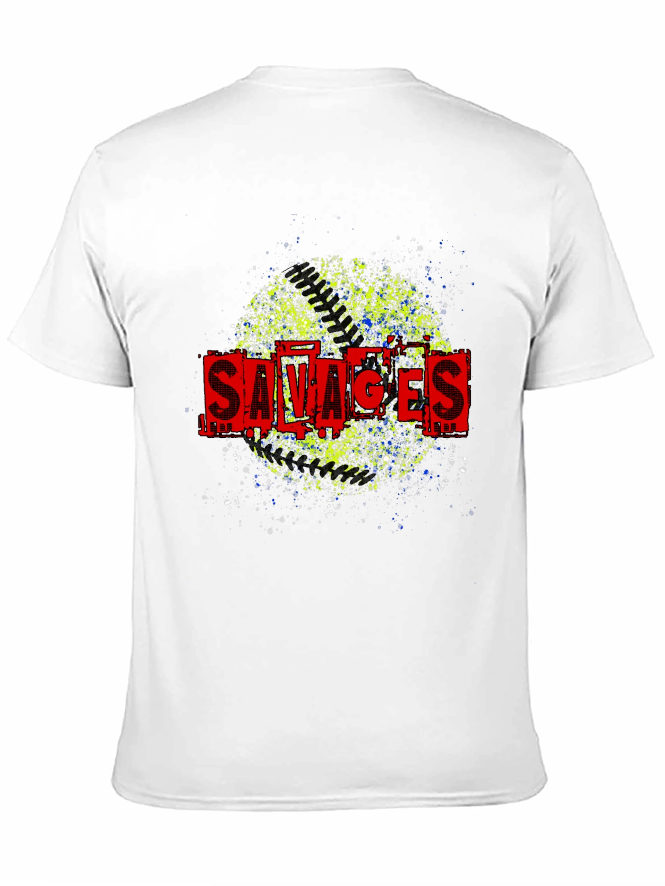 Savages Graphic Print Crew Neck T-Shirt