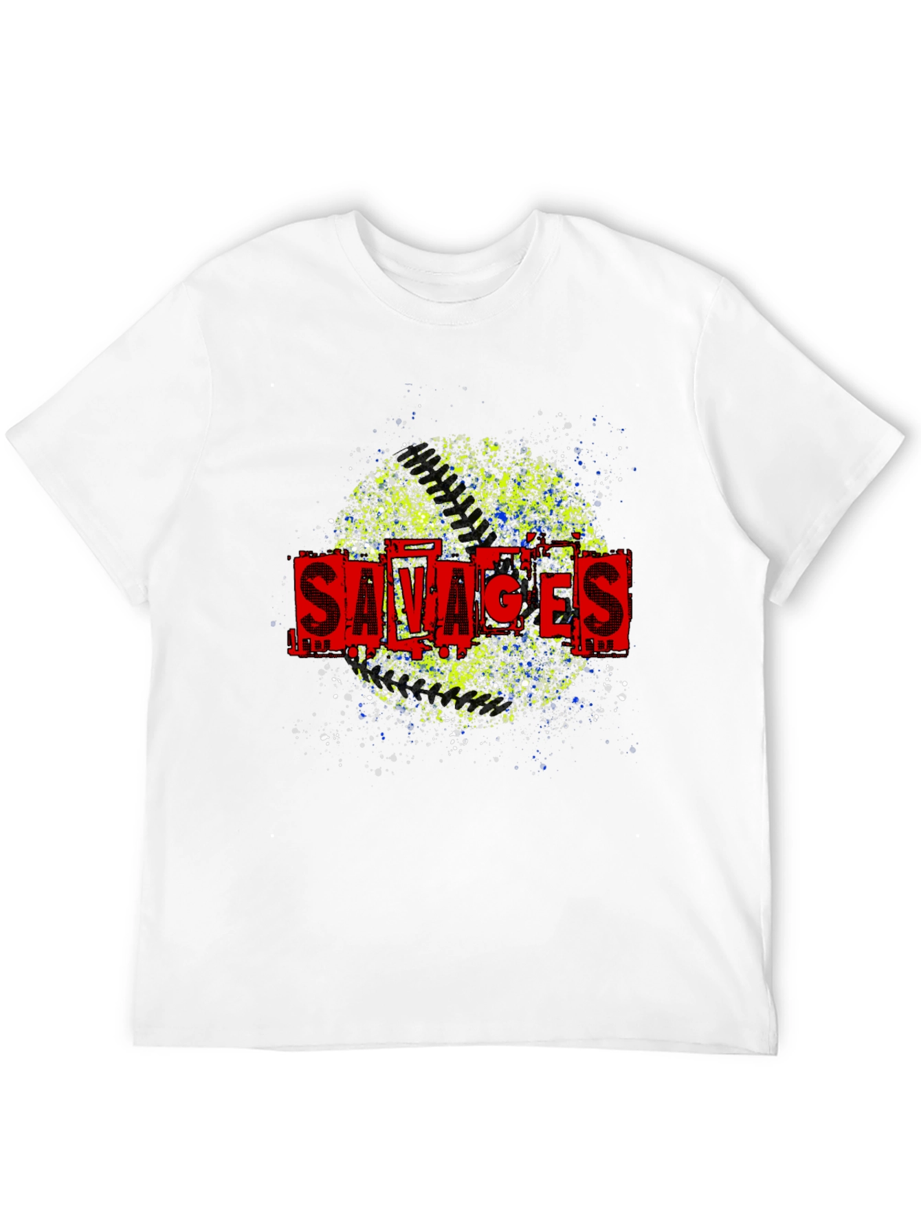 Savages Graphic Print Crew Neck T-Shirt