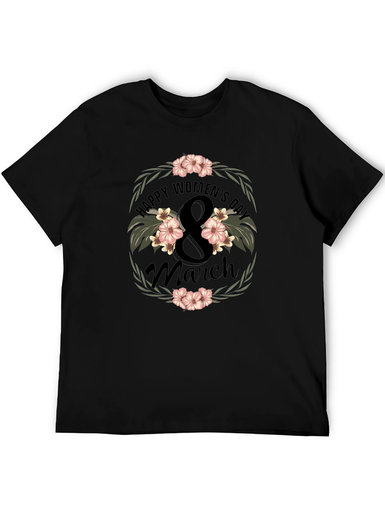 Womens Day Floral T-Shirt - March 8