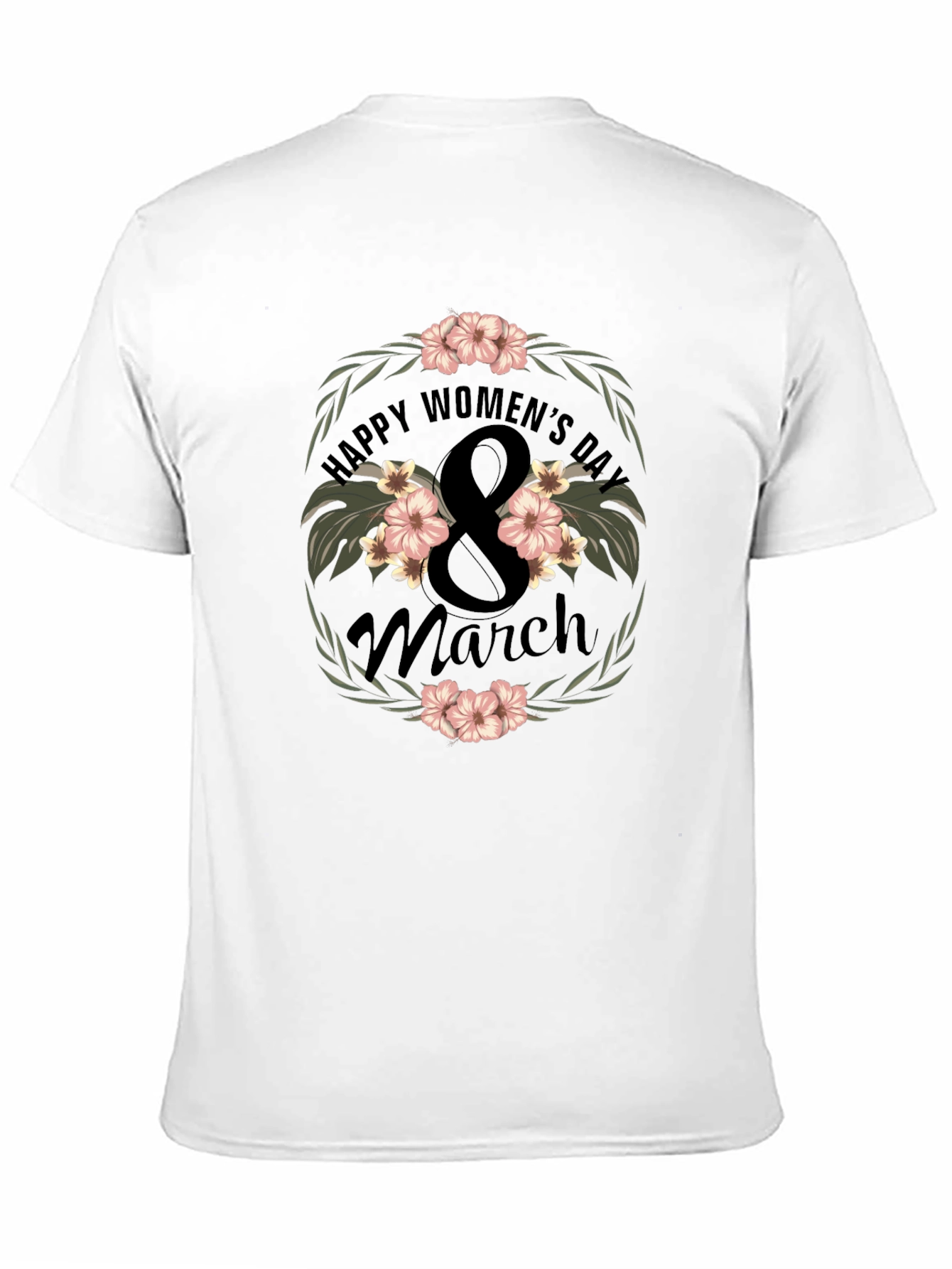 Womens Day Floral T-Shirt - March 8