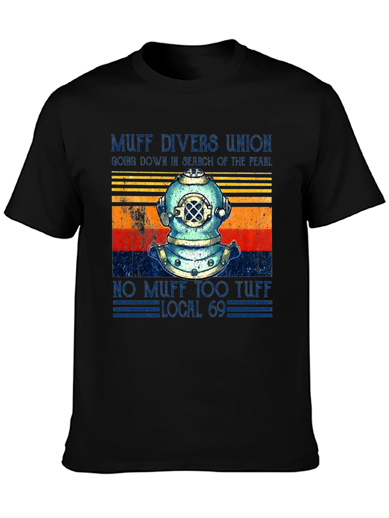Muff Divers Union T-Shirt - Adult Humor Tee