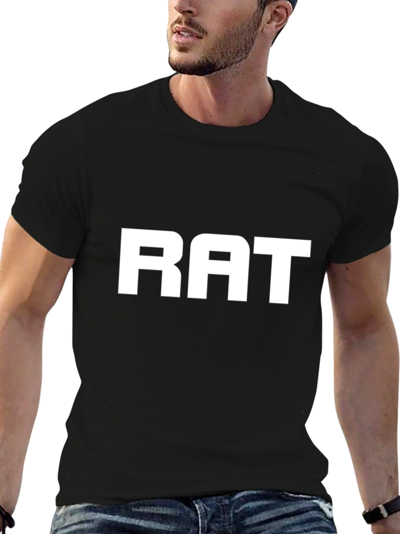 RAT Graphic Tee - Bold Statement Shirt