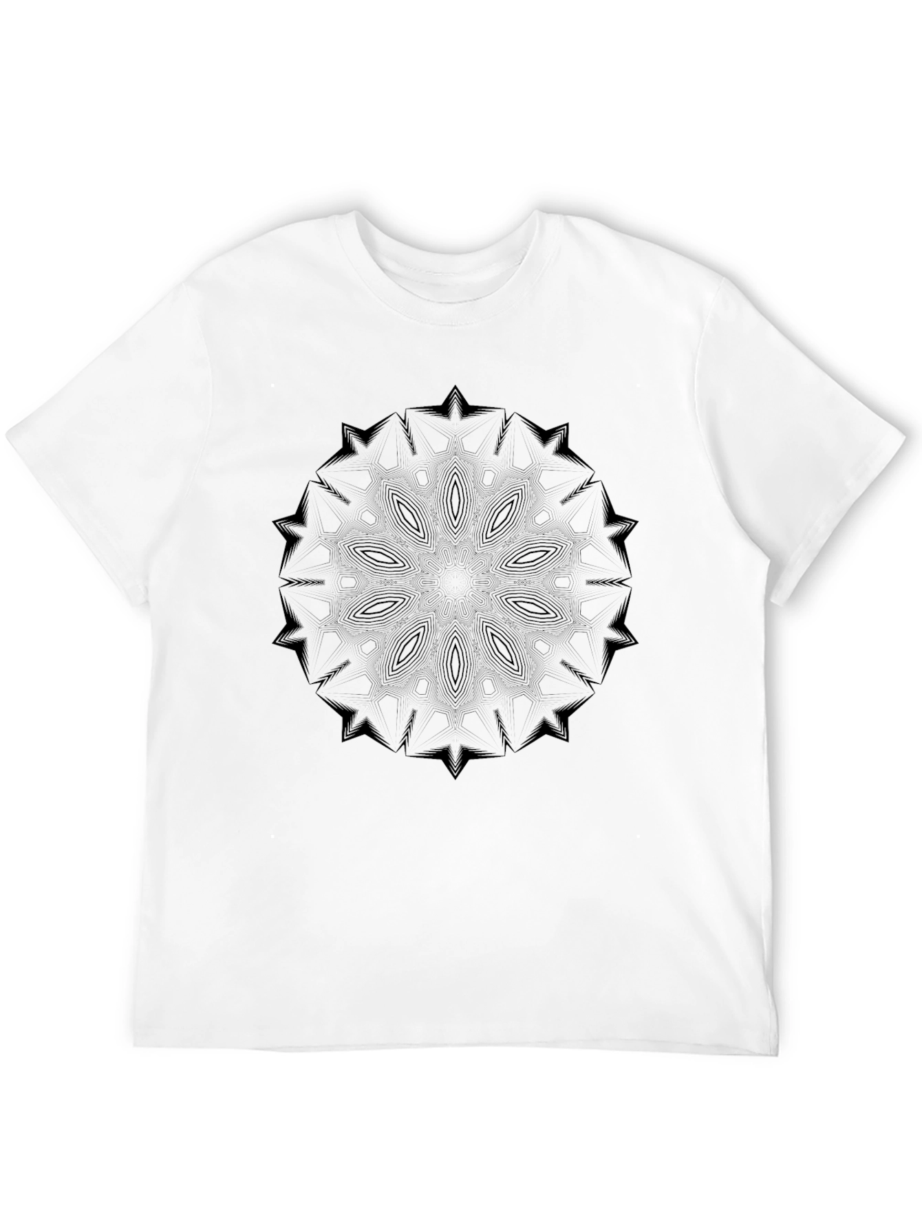 Black Mandala Graphic Tee