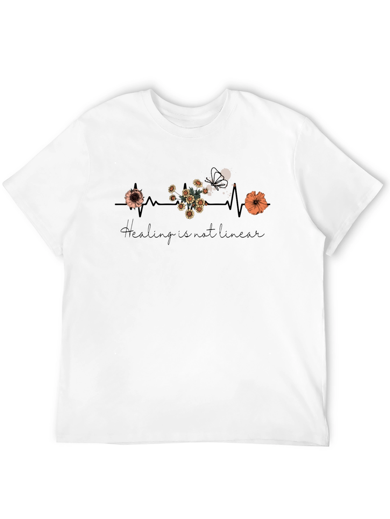 Healing Is Not Linear Graphic T-Shirt