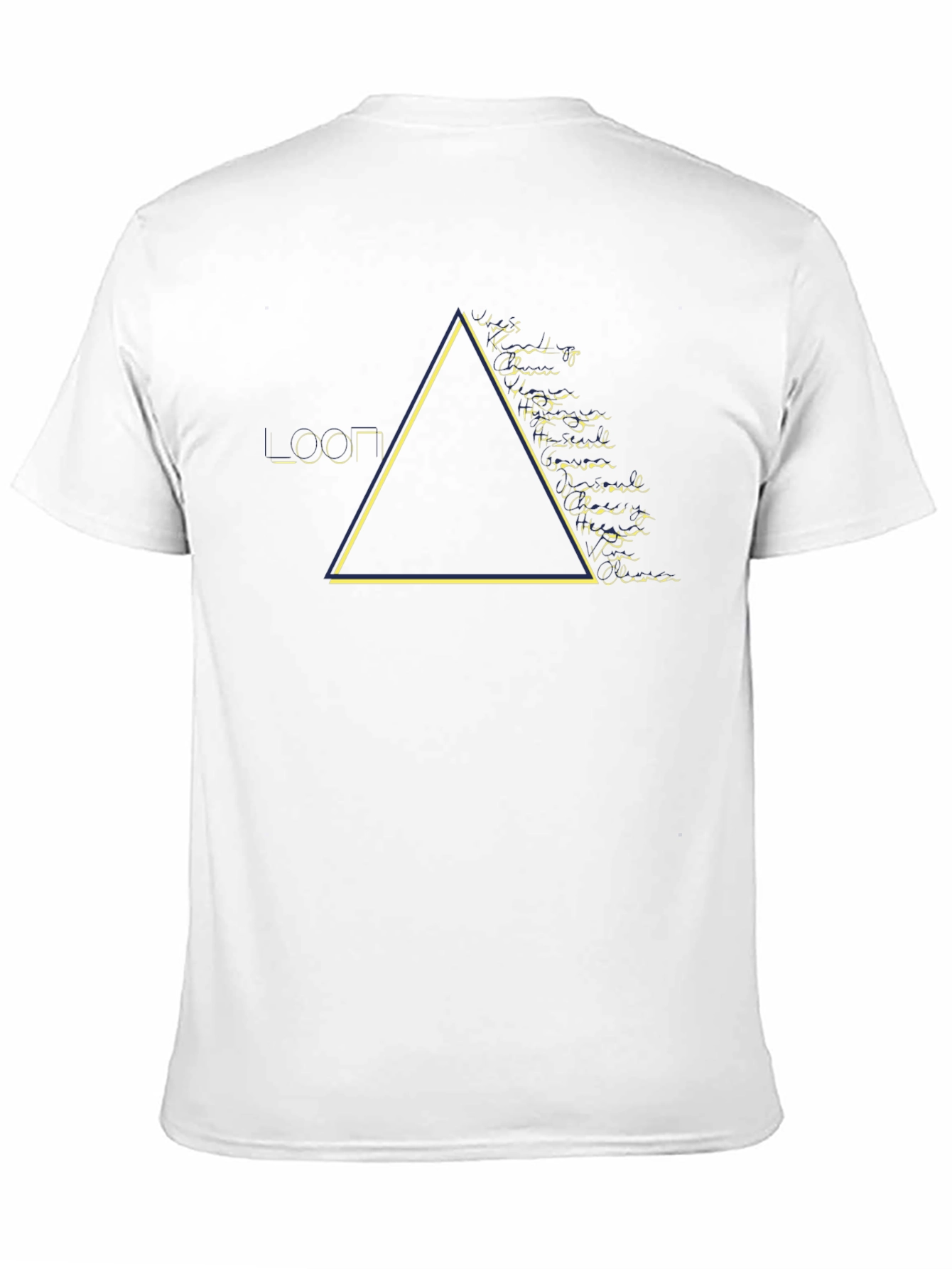 LOONA K-Pop Group Black Graphic T-Shirt