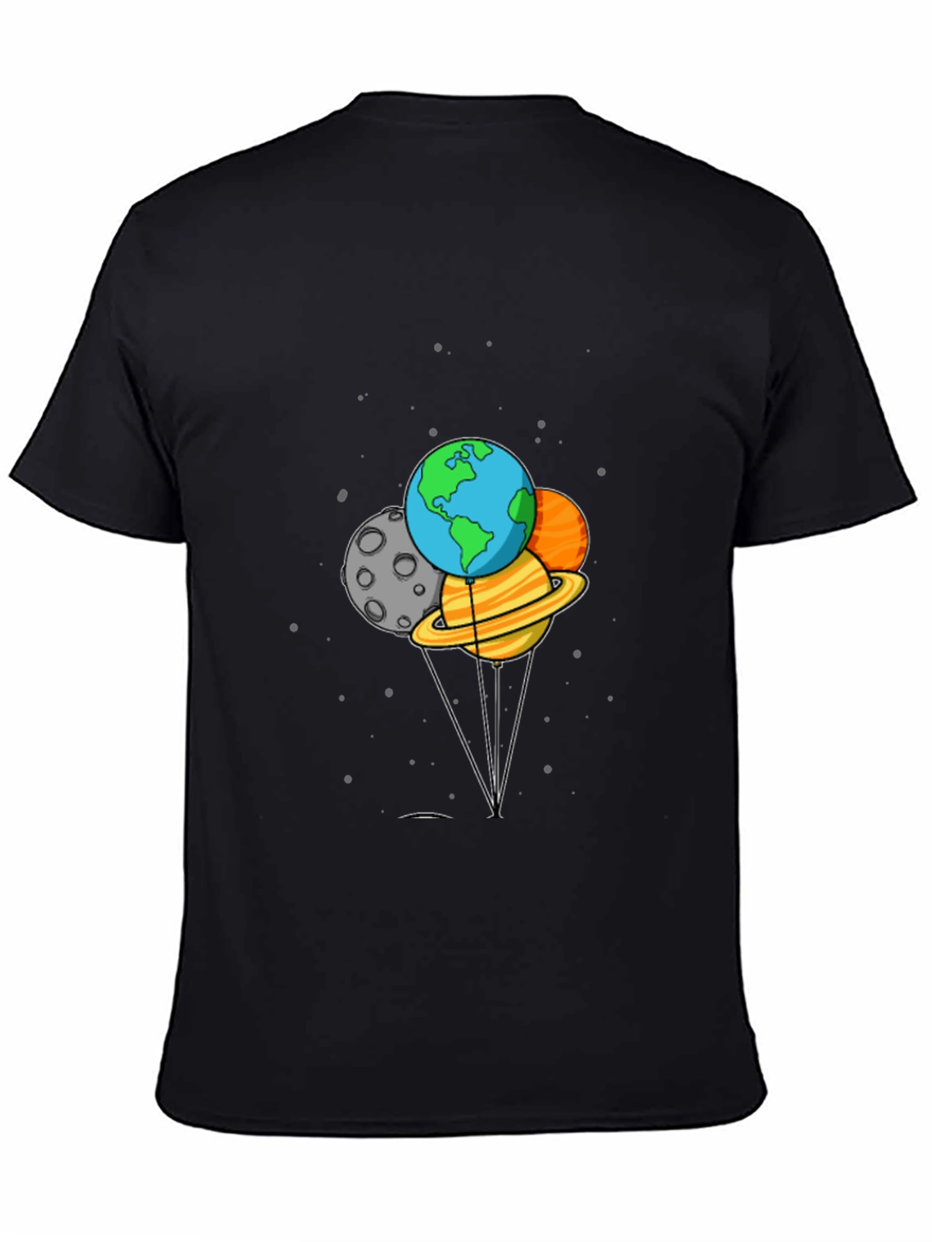 Planetary Balloon Ride Graphic T-Shirt