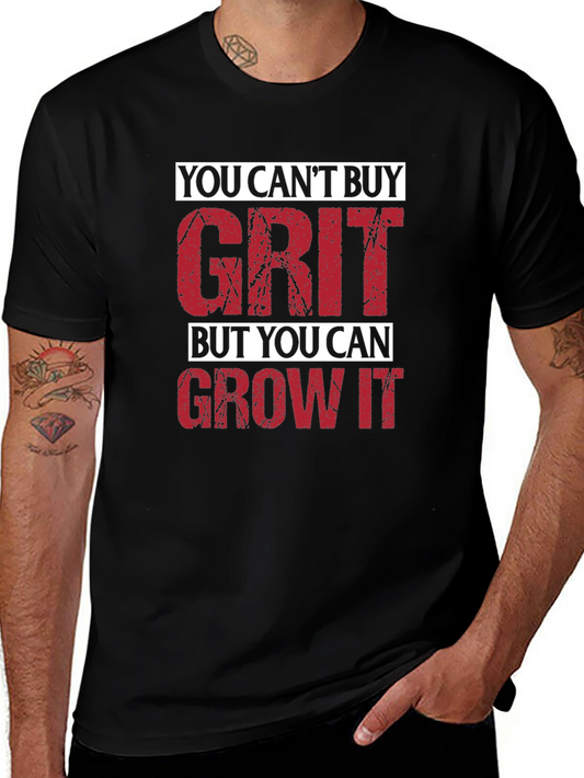Grit T-Shirt - Motivational Graphic Tee