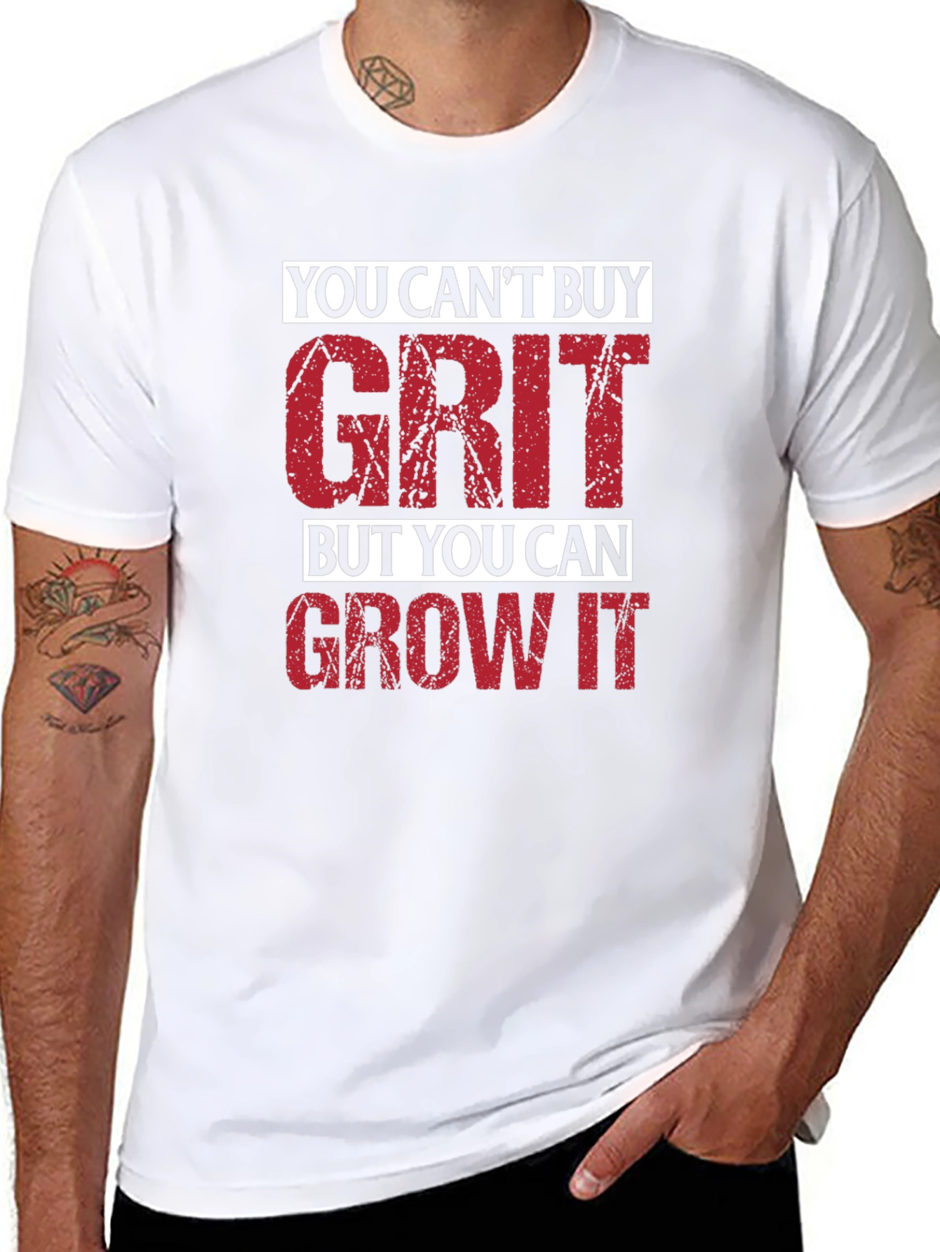 Grit T-Shirt - Motivational Graphic Tee