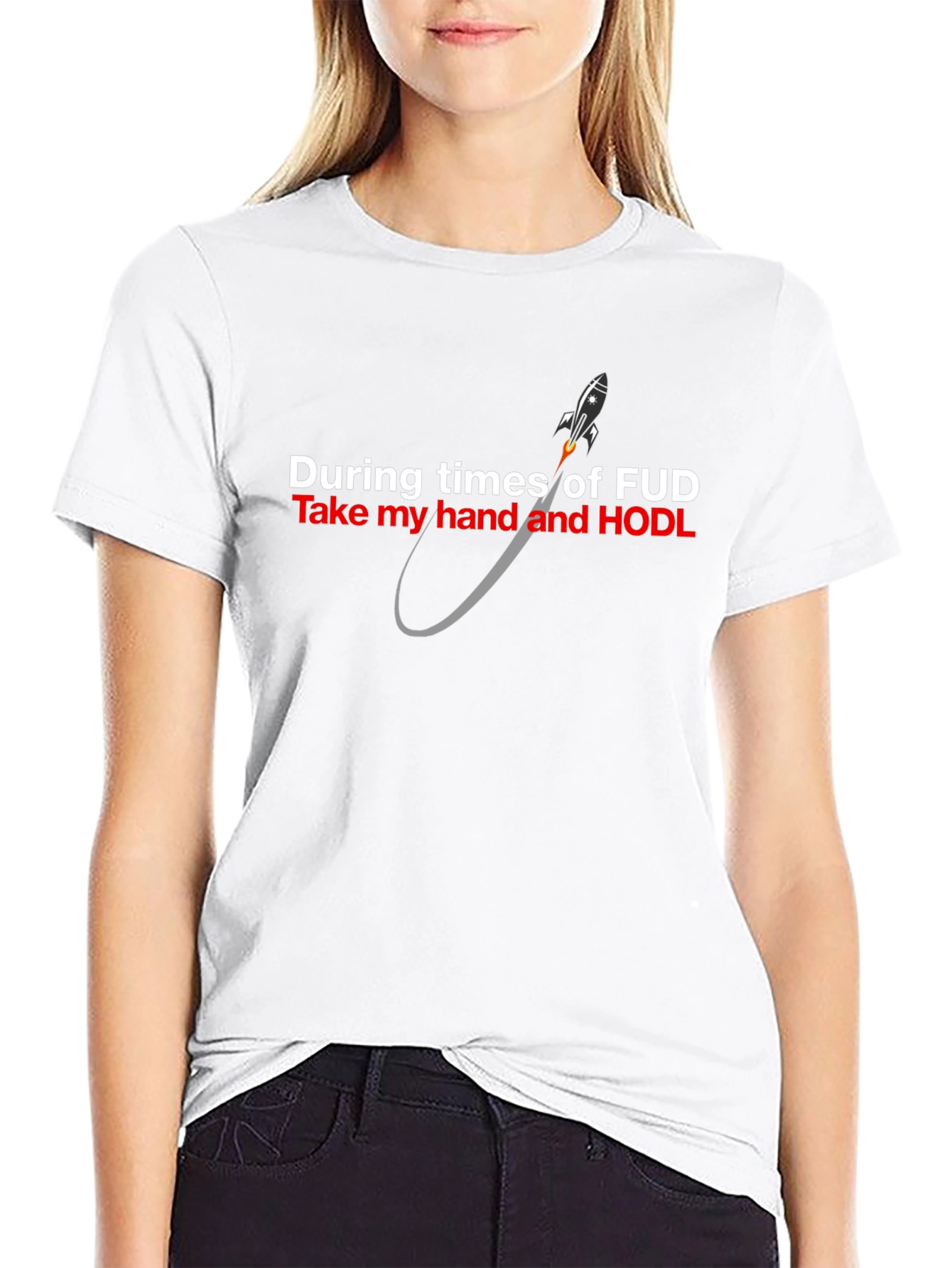 Crypto HODL T-Shirt: During Times of FUD