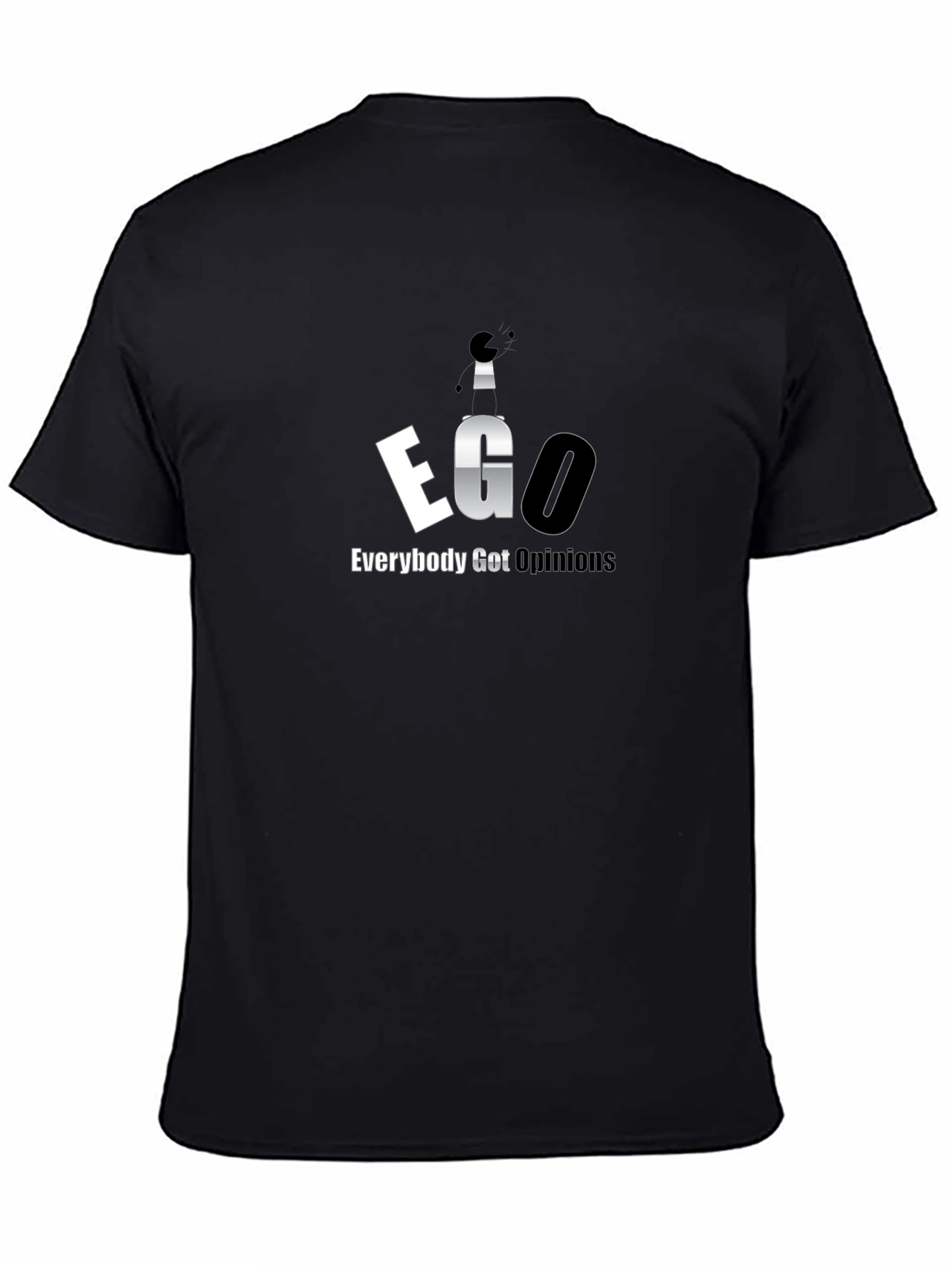 EGO Everybody Got Opinions Graphic T-Shirt