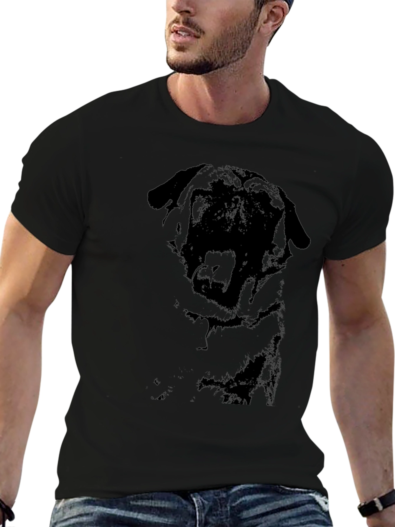 Black Dog Graphic Tee