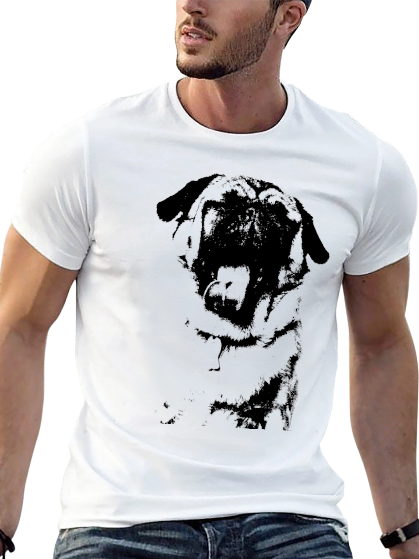 Black Dog Graphic Tee