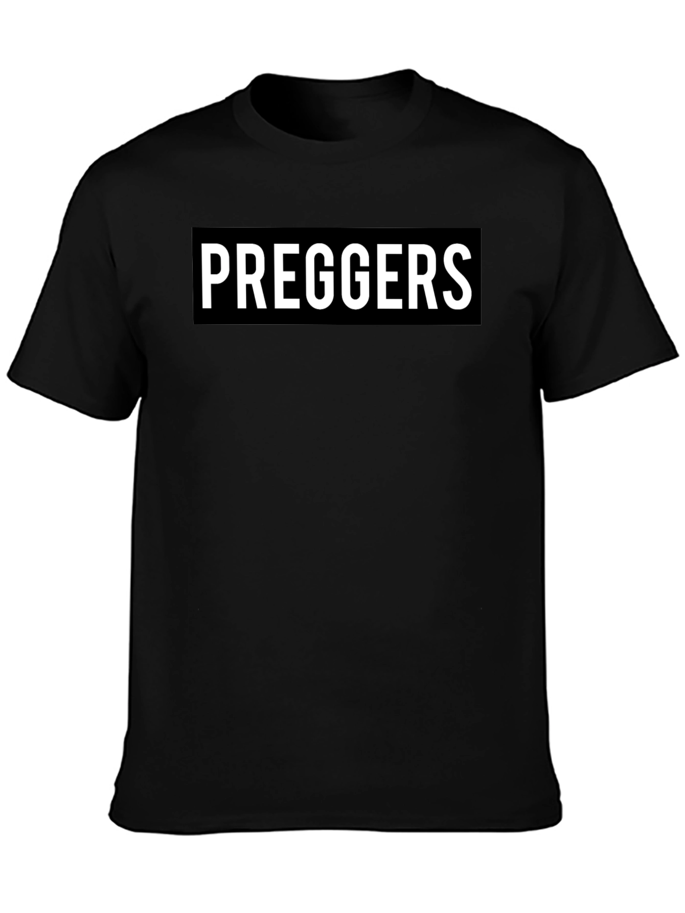 Pregger T-Shirt Black
