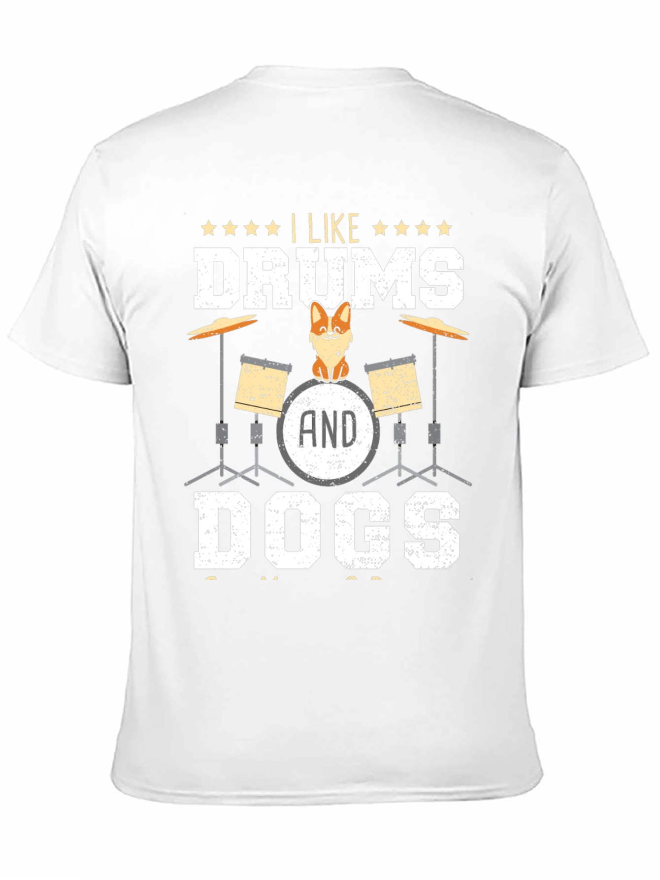I Like Drums and Dogs T-Shirt