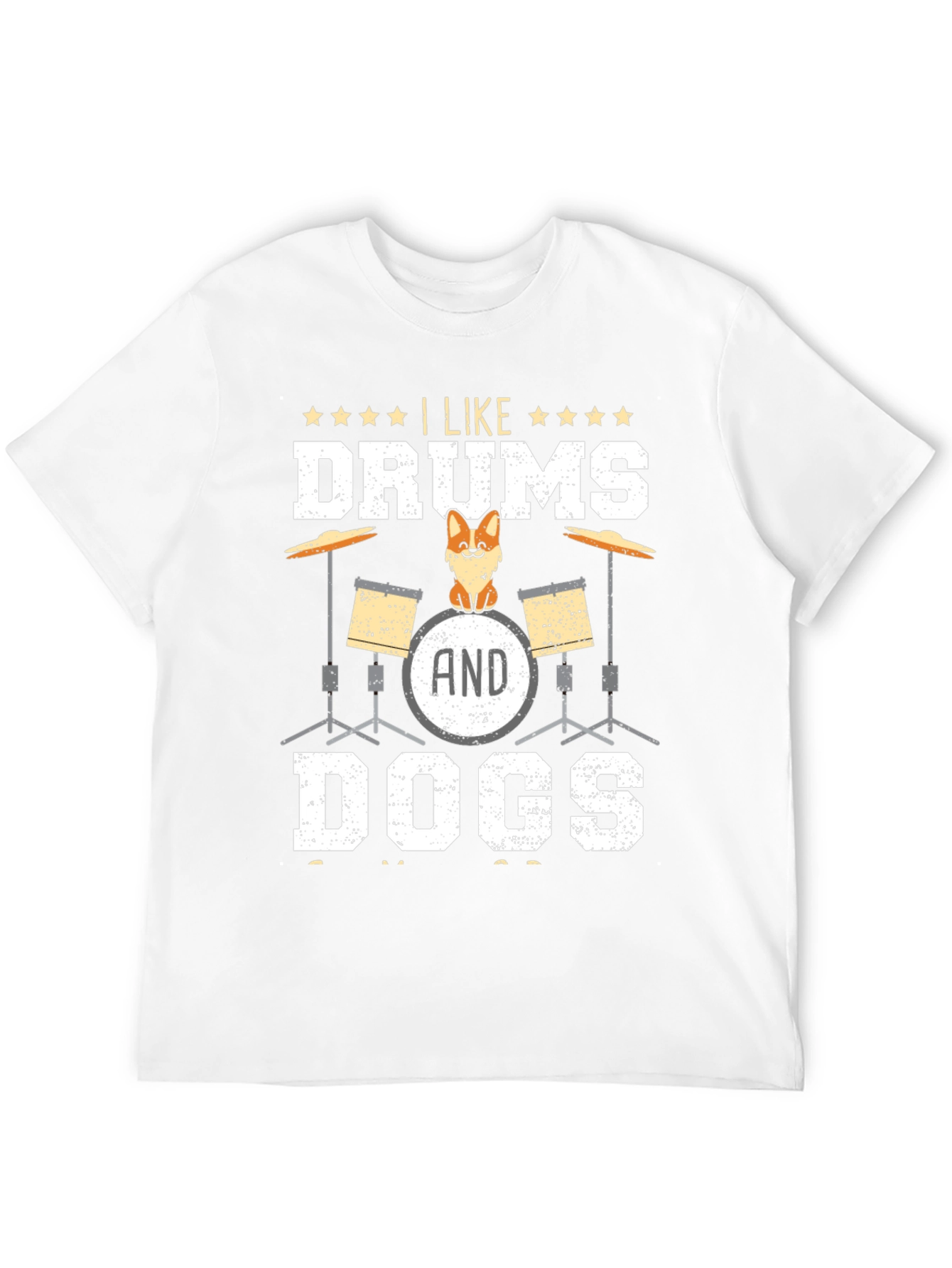 I Like Drums and Dogs T-Shirt
