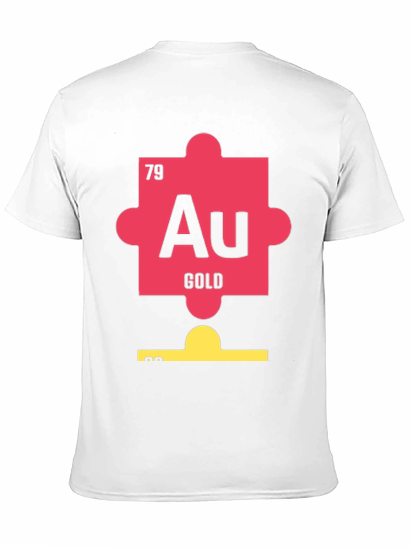 Gold Element Periodic Table Funny Autism Awareness T-Shirt