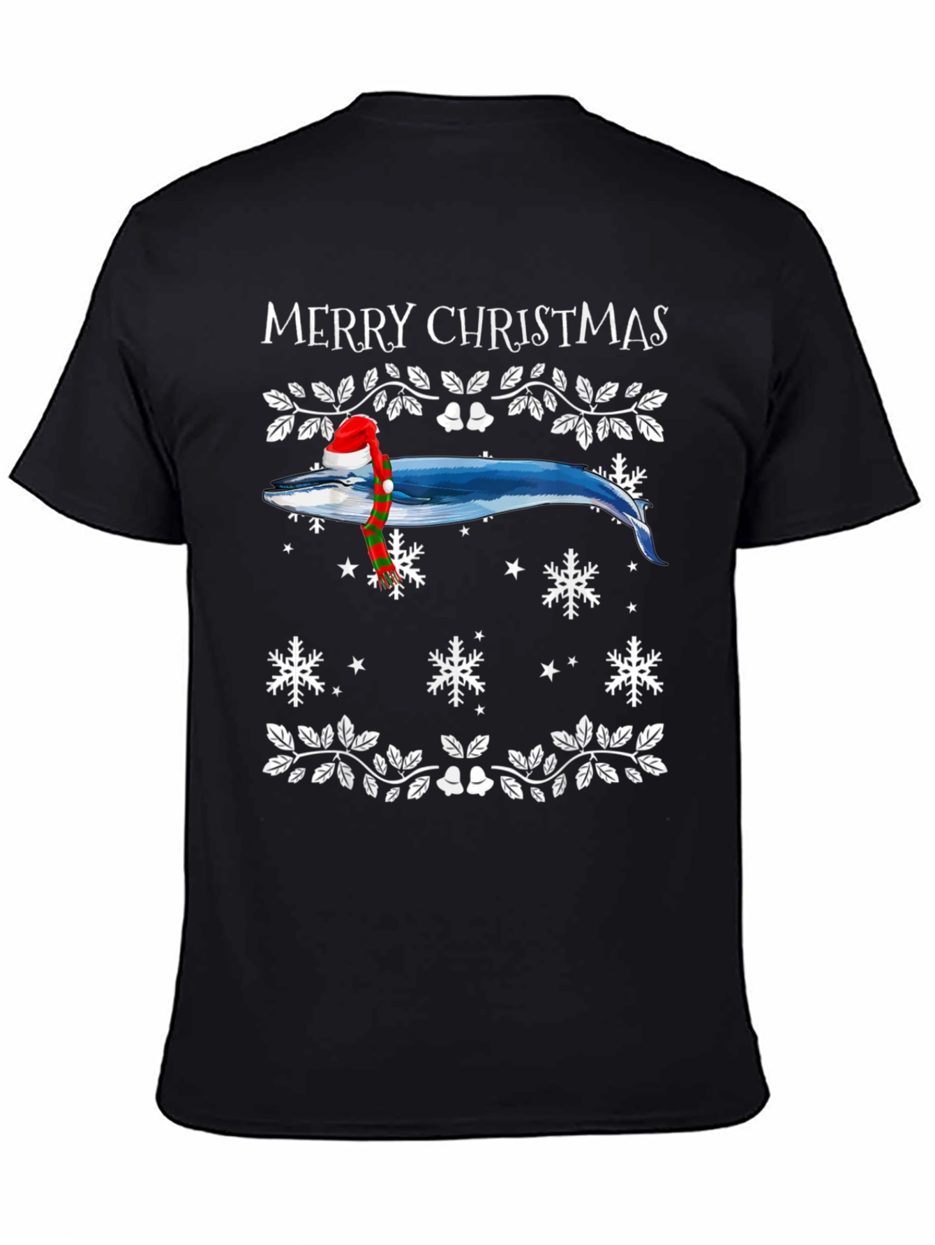 Merry Christmas Whale T-Shirt