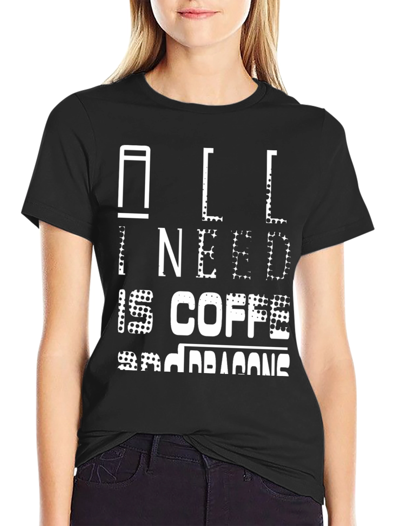 Coffee and Dragons Graphic Tee