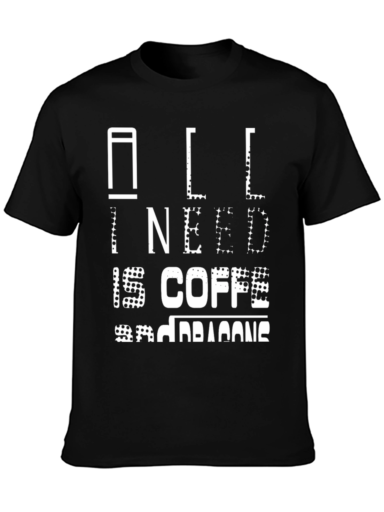 Coffee and Dragons Graphic Tee