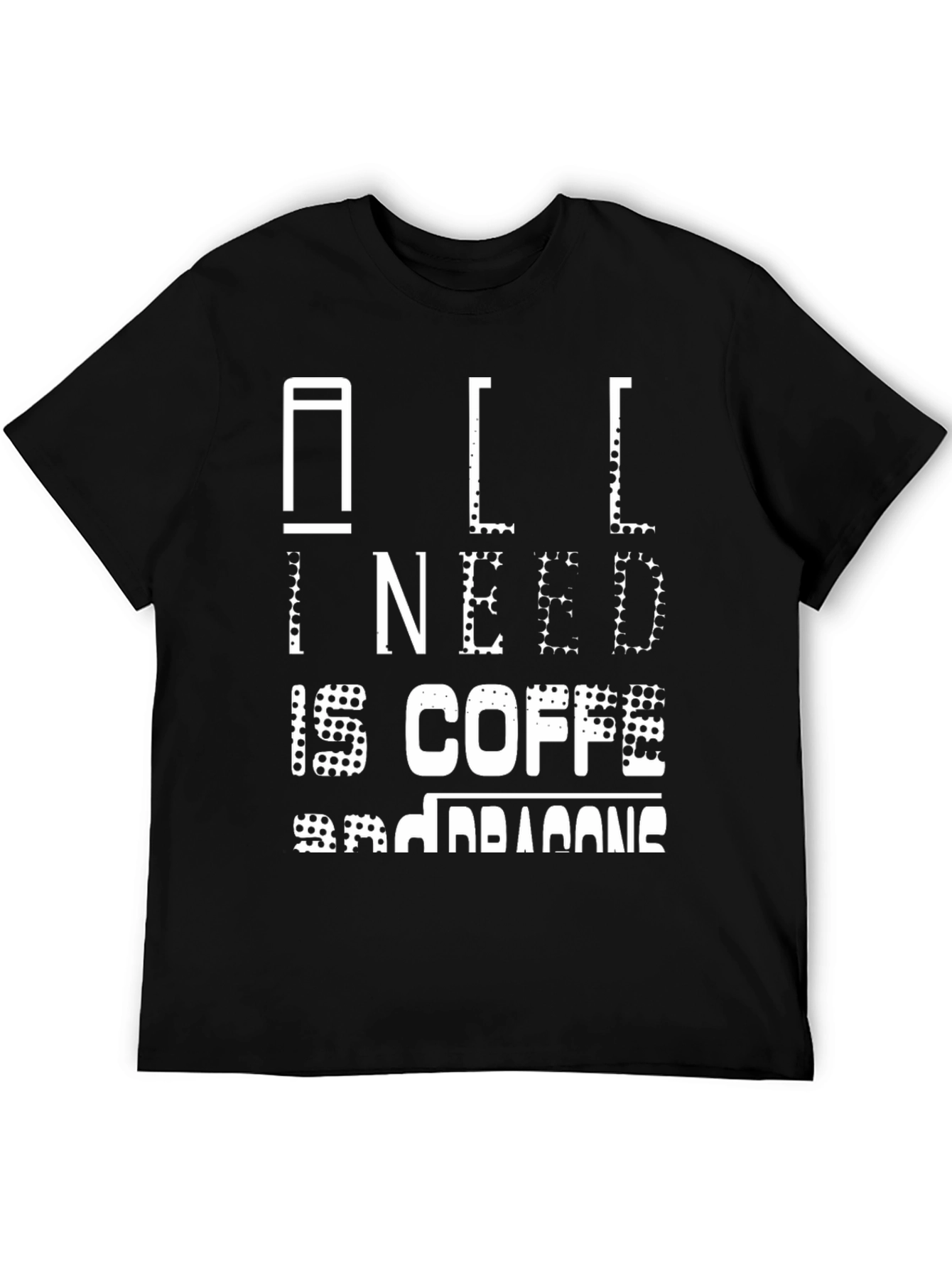 Coffee and Dragons Graphic Tee