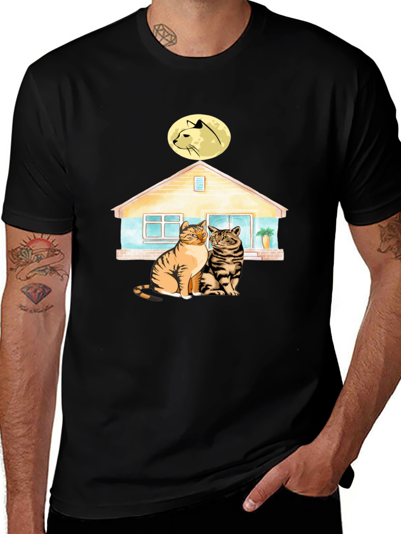Cat House T-Shirt - Unique Pet Lover Tee